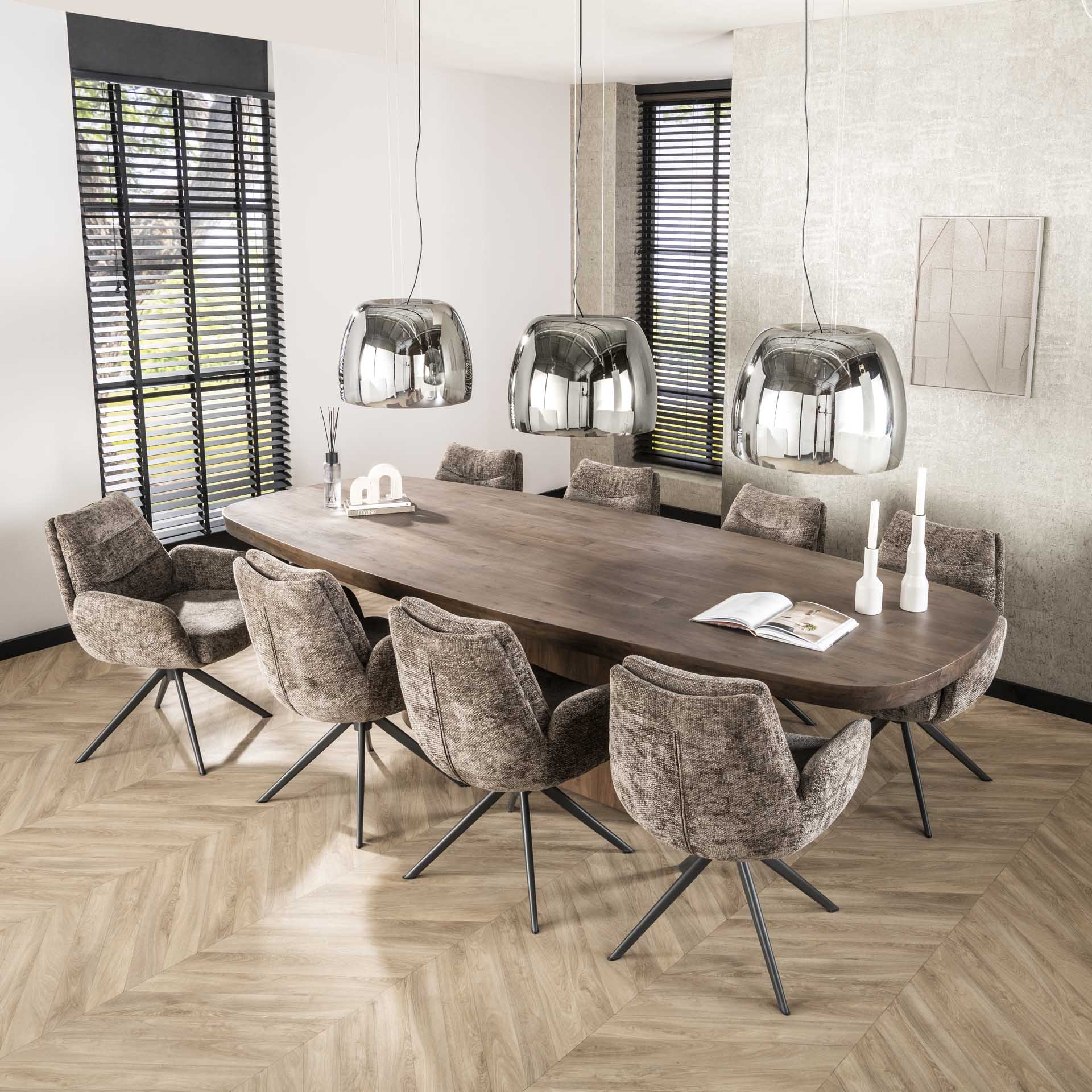 Eettafel Arcadia Oval