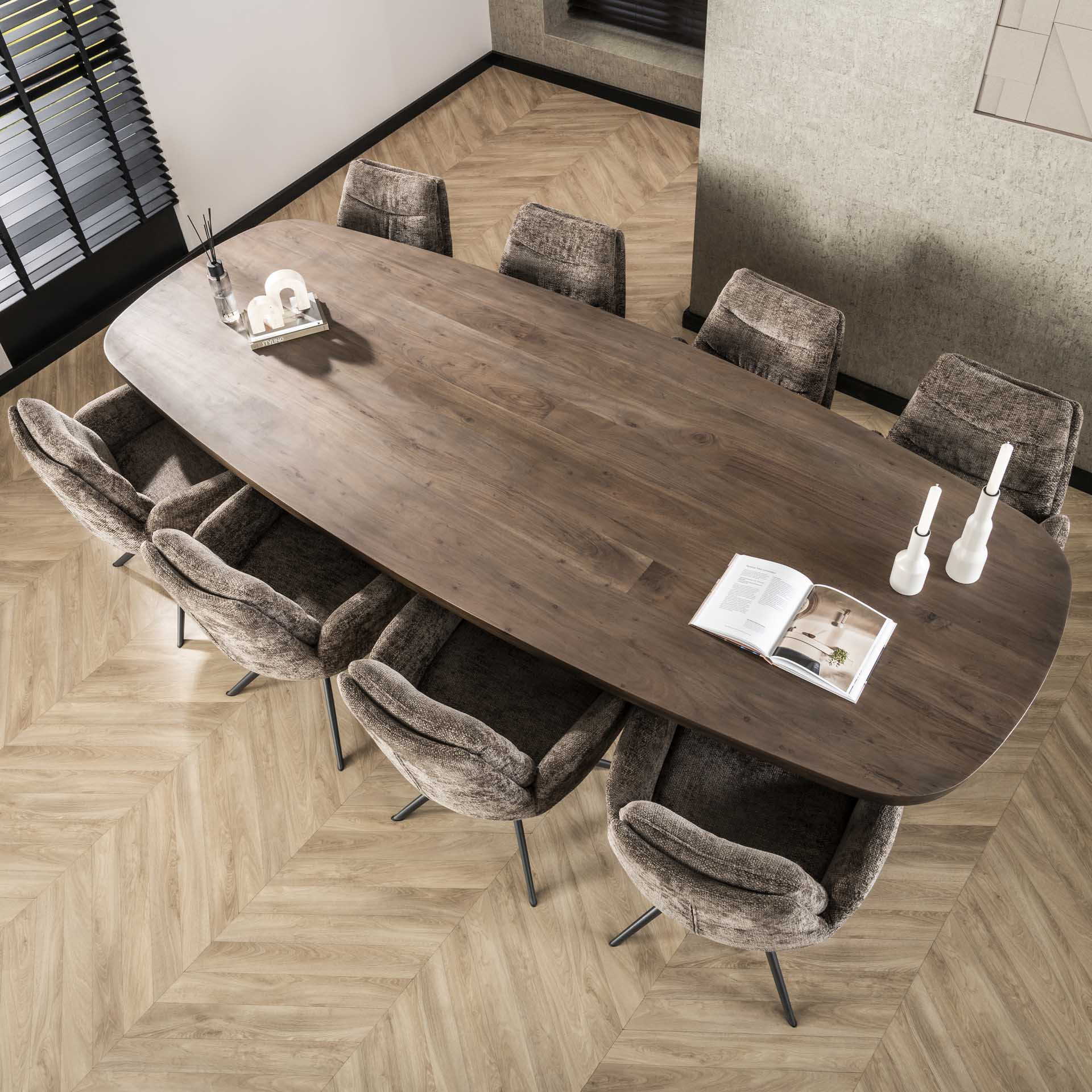 Eettafel Arcadia Oval