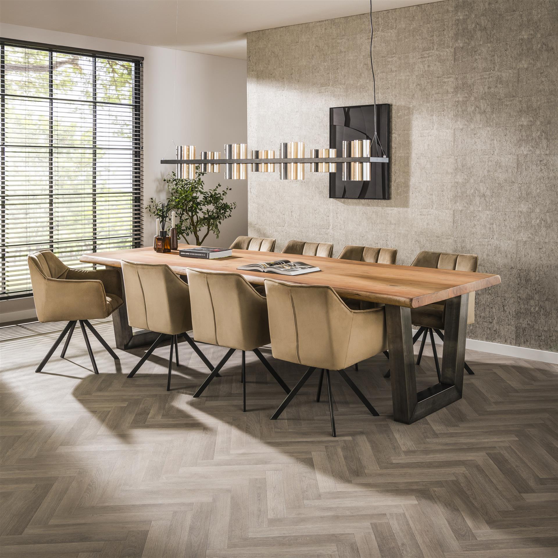 Eettafel Stam 300 cm