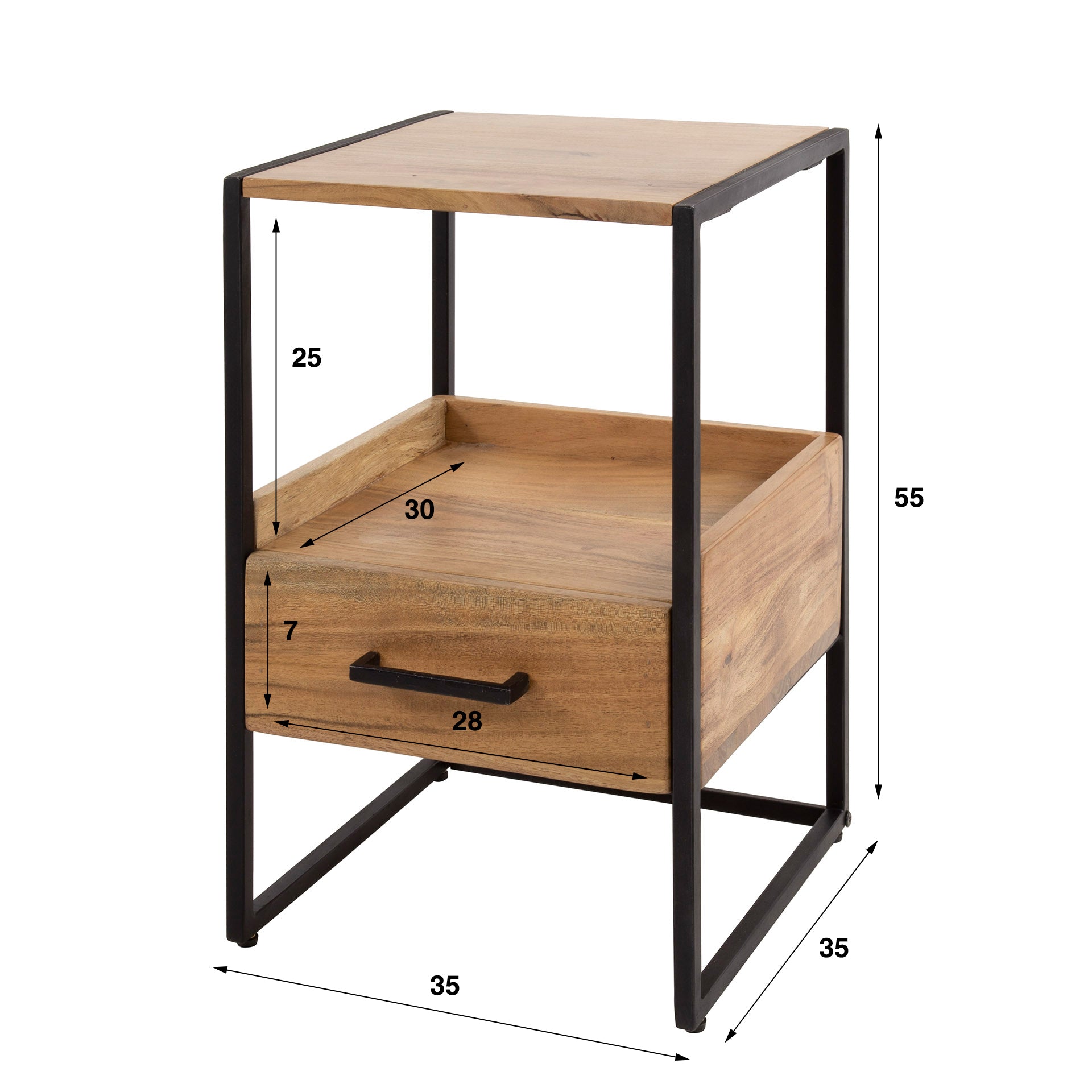 Nachtkastje XS Niche