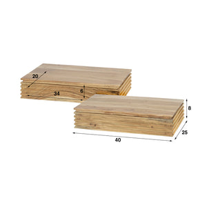 Nachtkastje Layer L - Set van 2