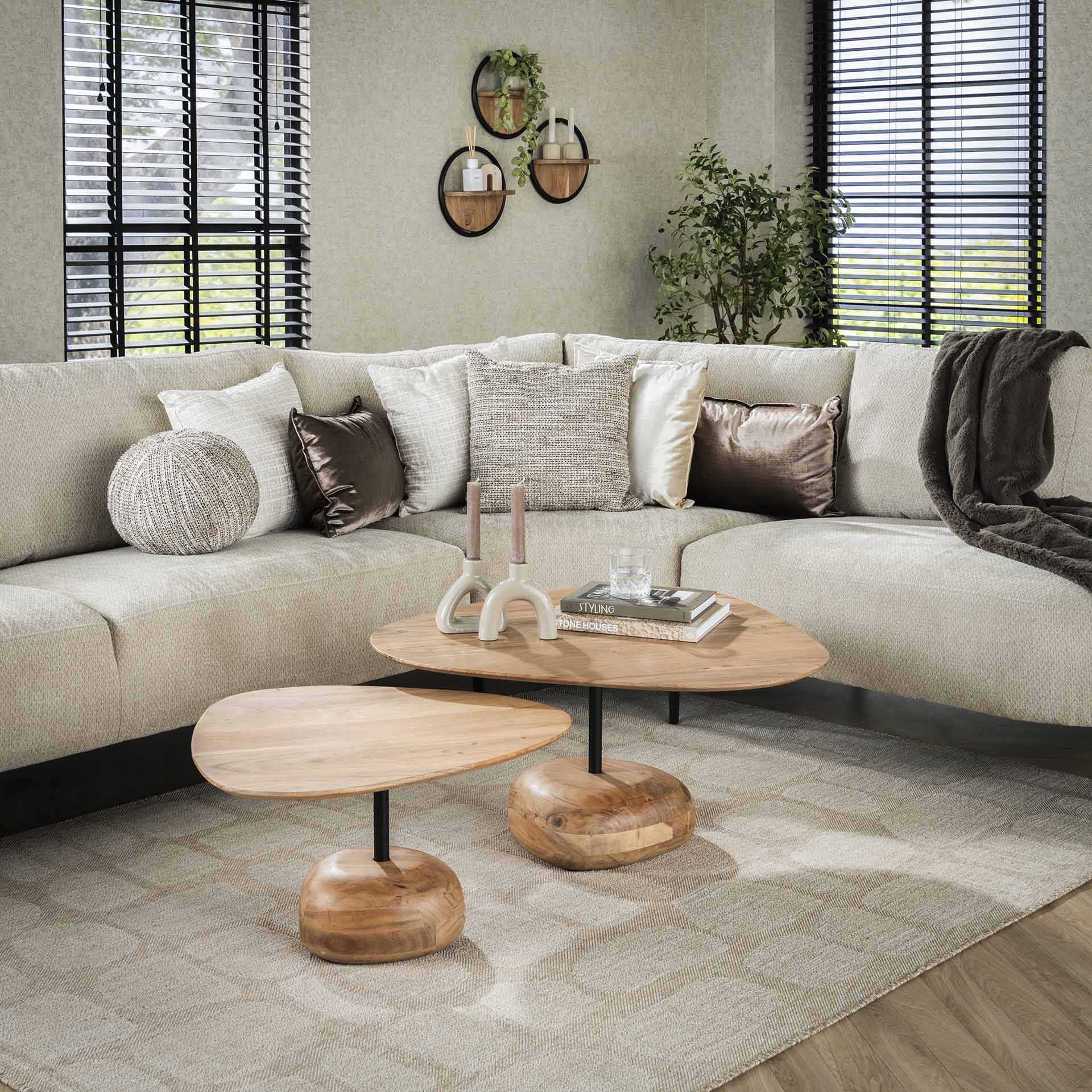 Salontafel Set - 2 stuks