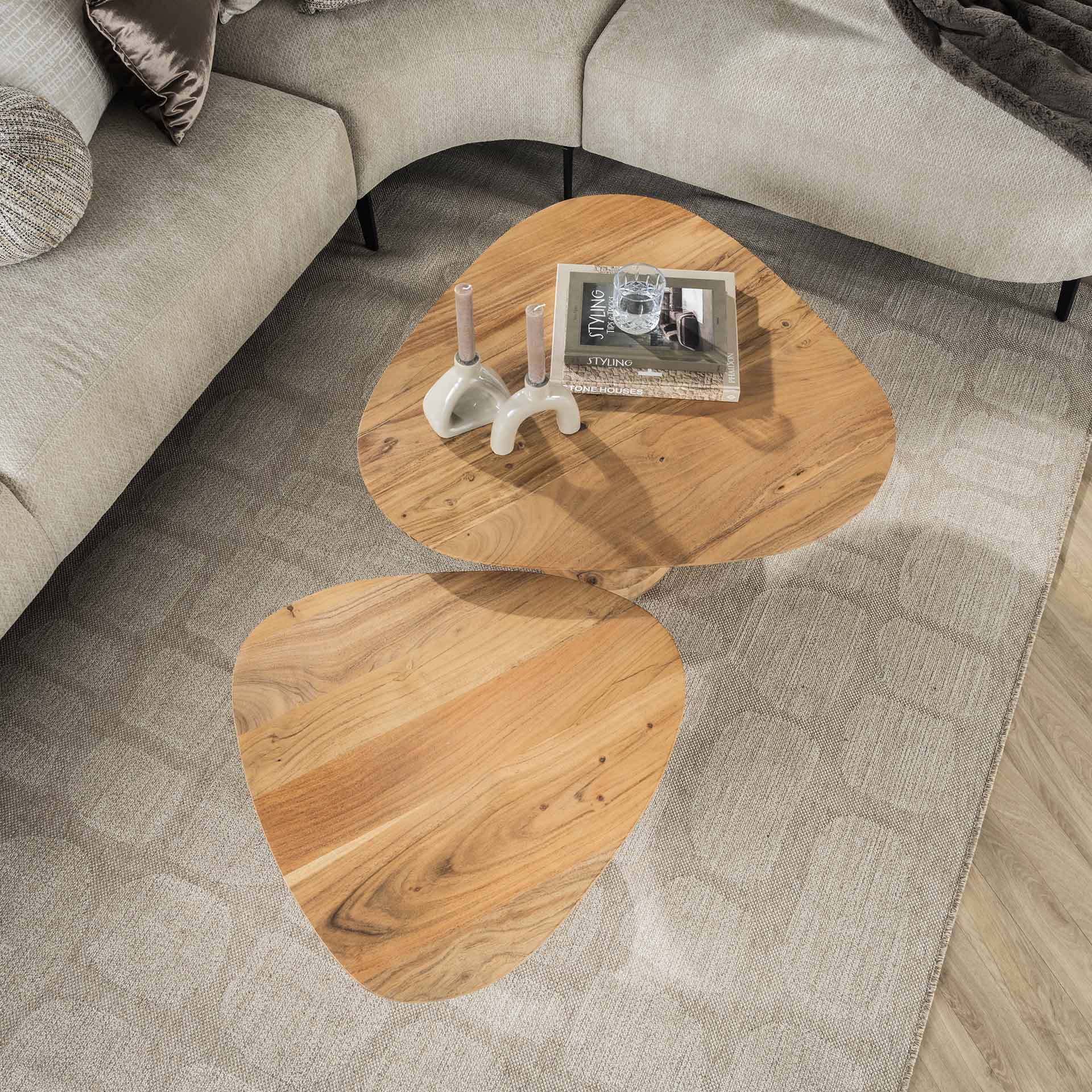 Salontafel Set - 2 stuks