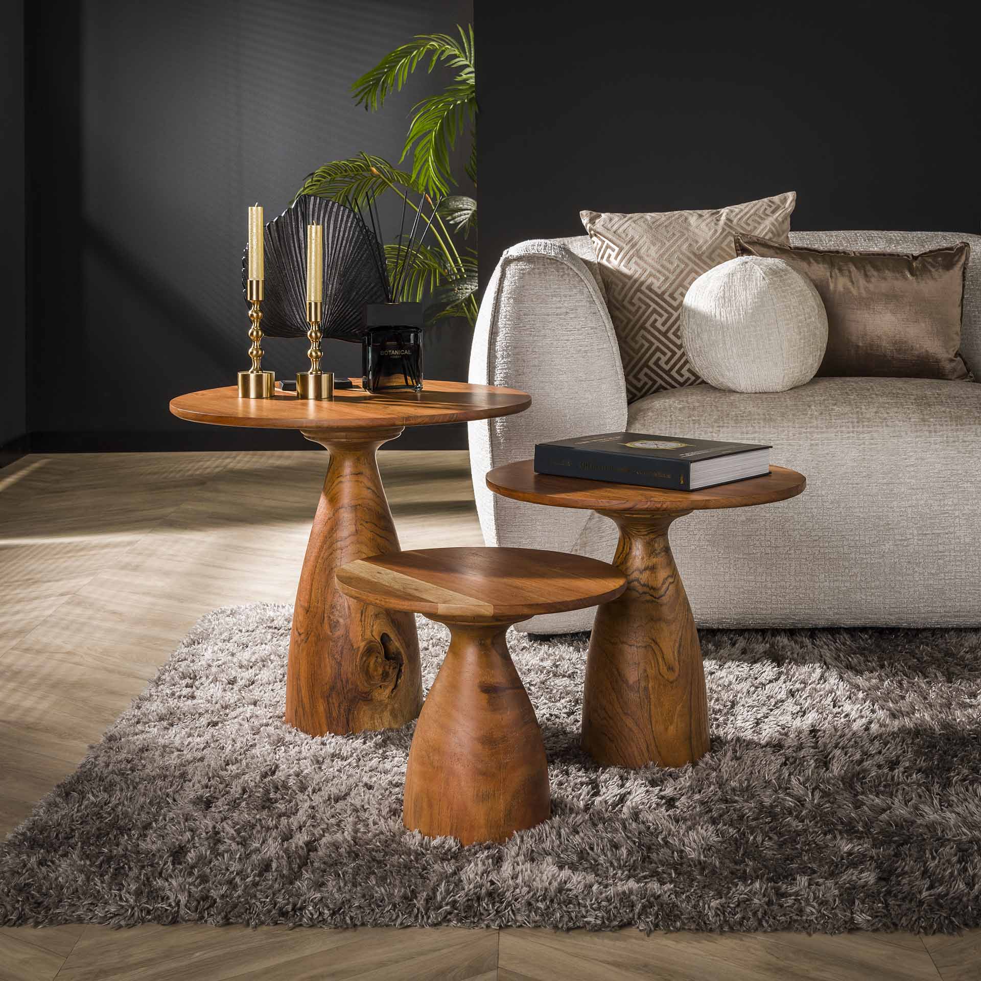 Salontafel Set - 3 stuks