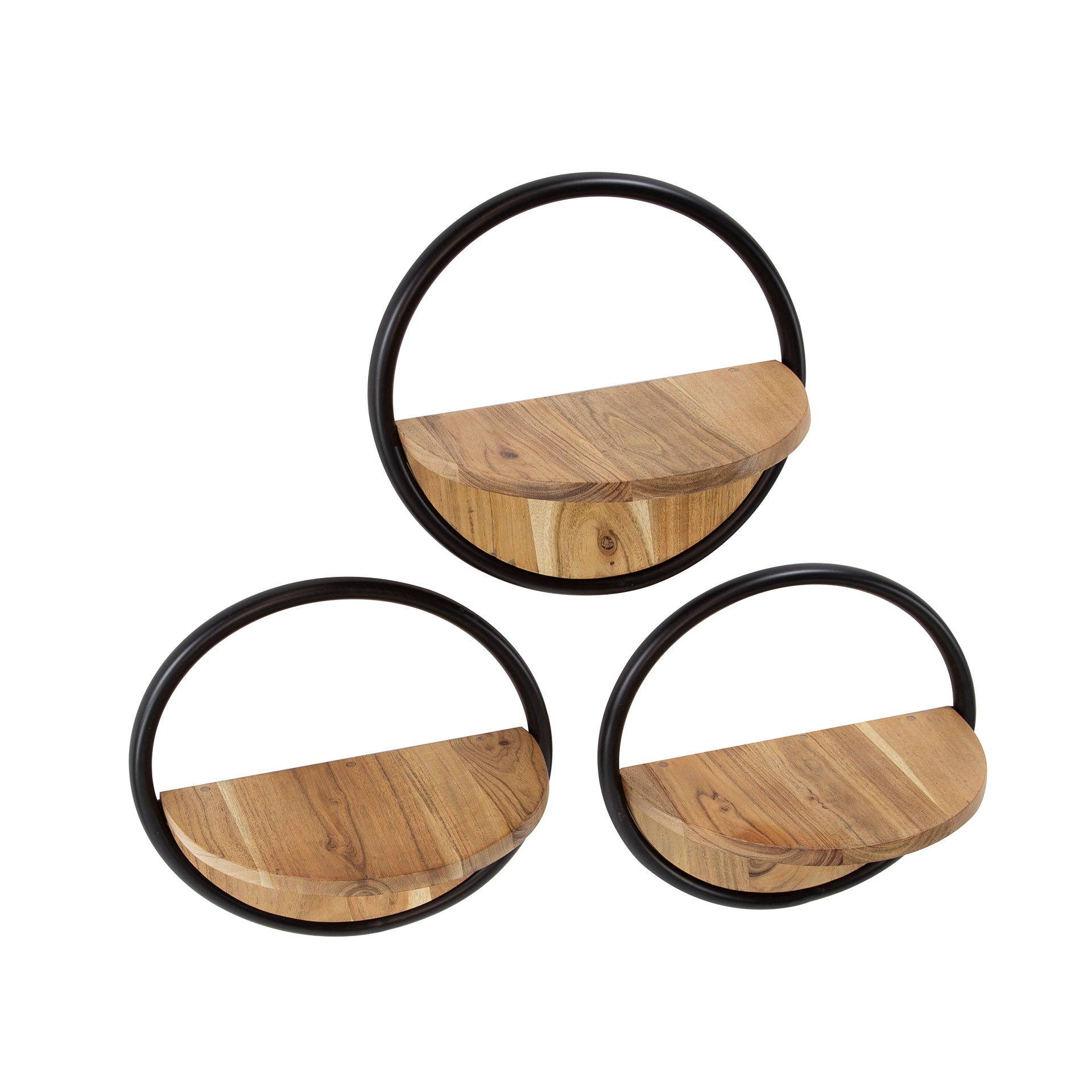Ronde wandschappen - Set van 3