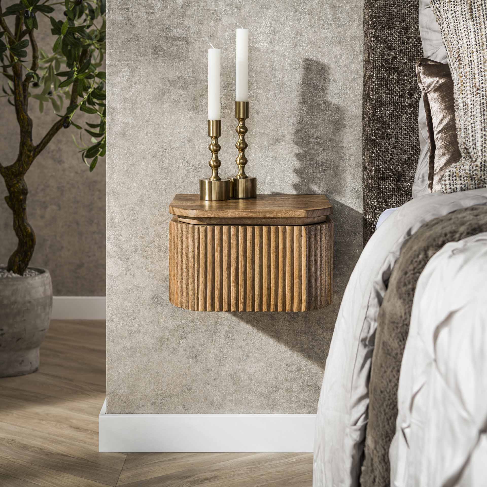 Zwevend nachtkastje Wave XS