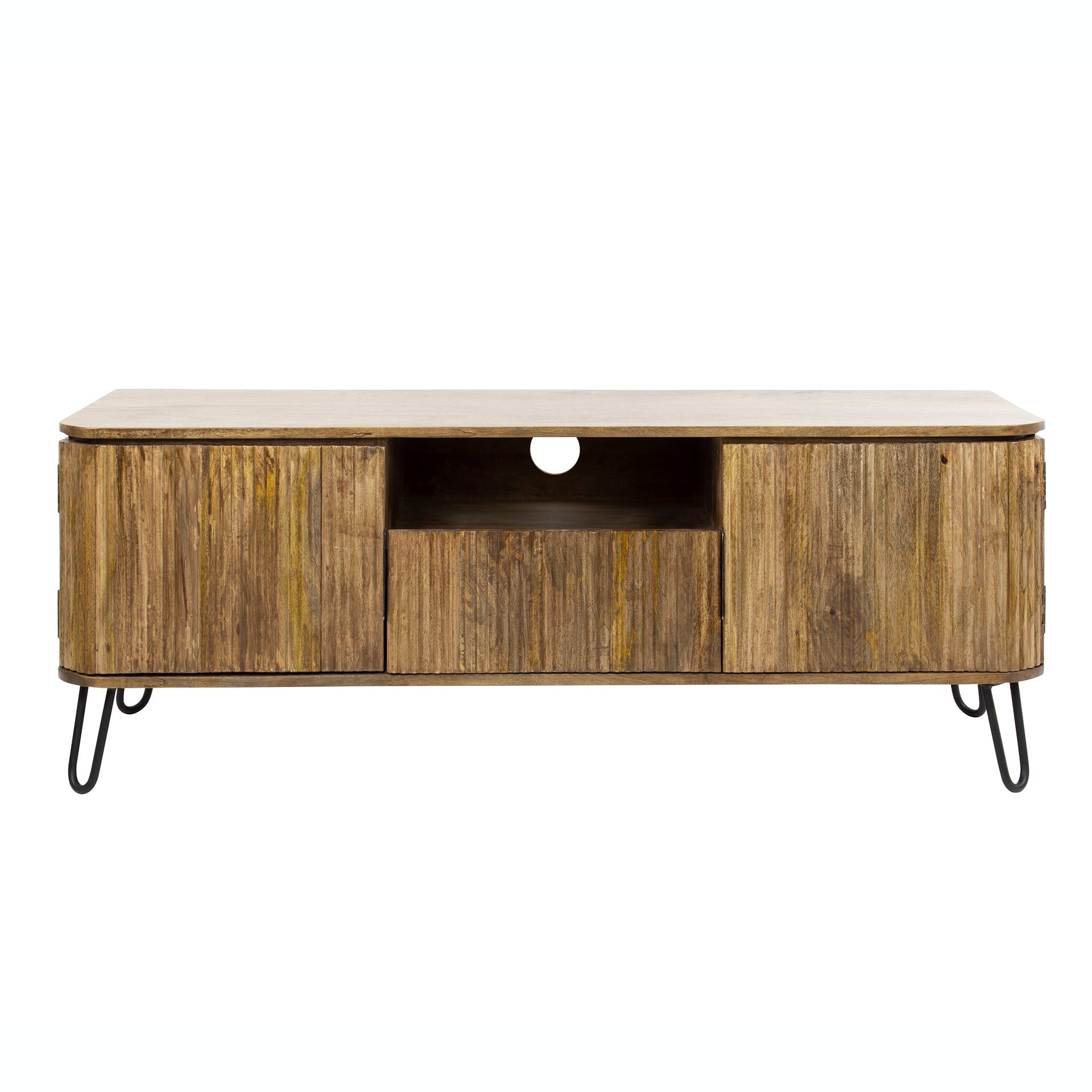 TV-meubel Mangohout 135 cm