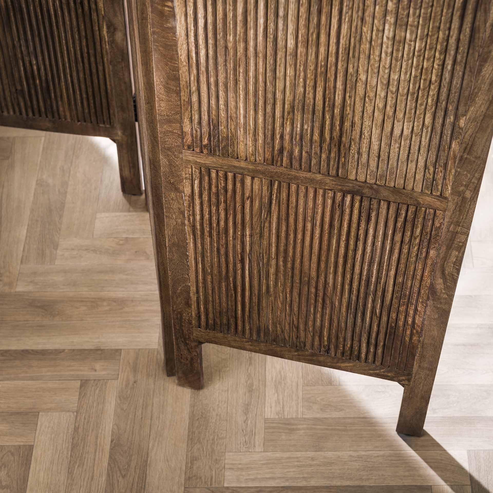 Roomdivider Wave - Drieluik