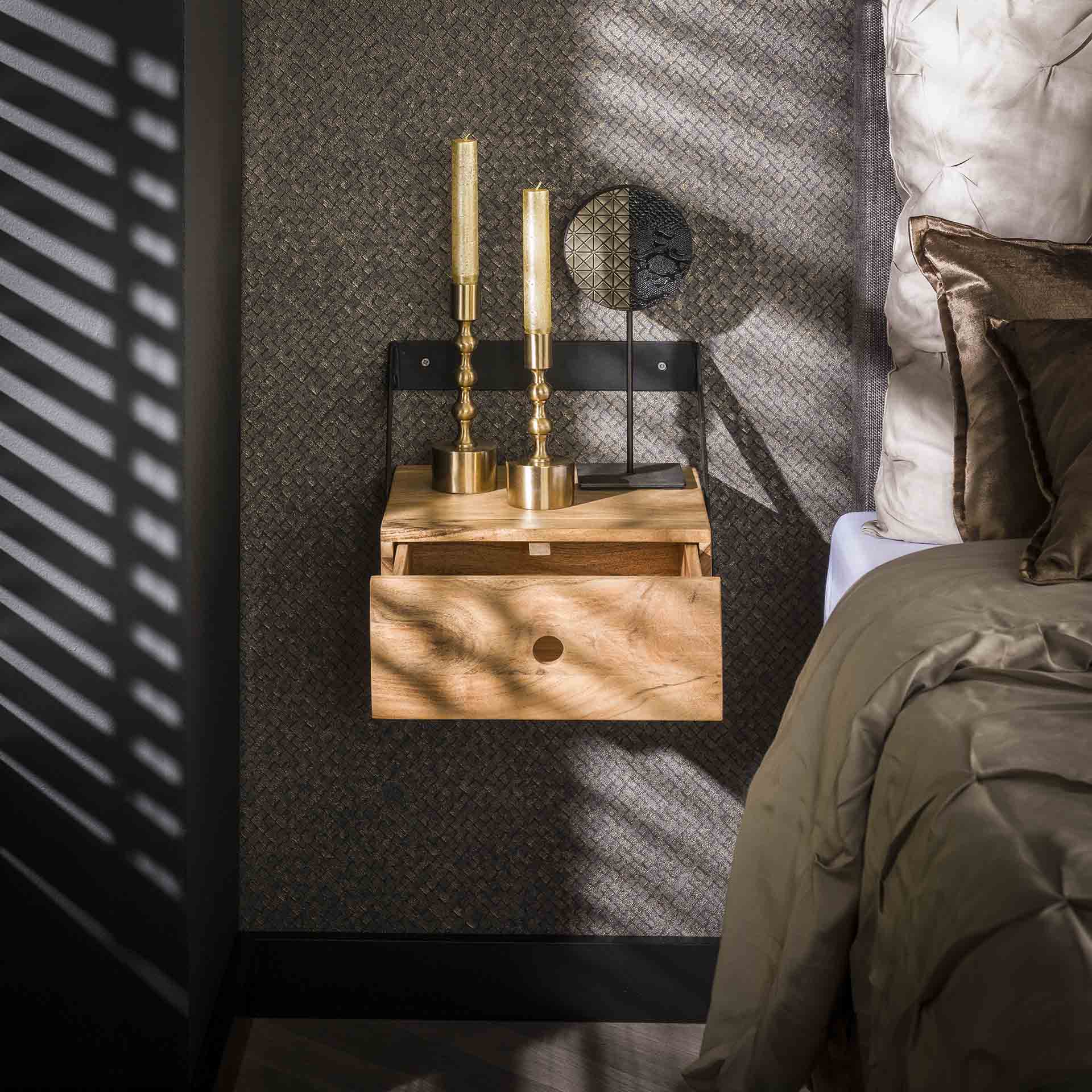 Nachtkastje Set van 2 - Compact en Hangend