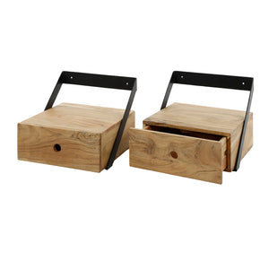 Nachtkastje Set van 2 - Compact en Hangend