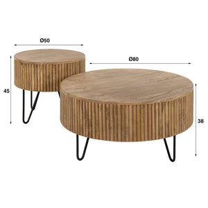 Salontafelset Golf - 2 stuks