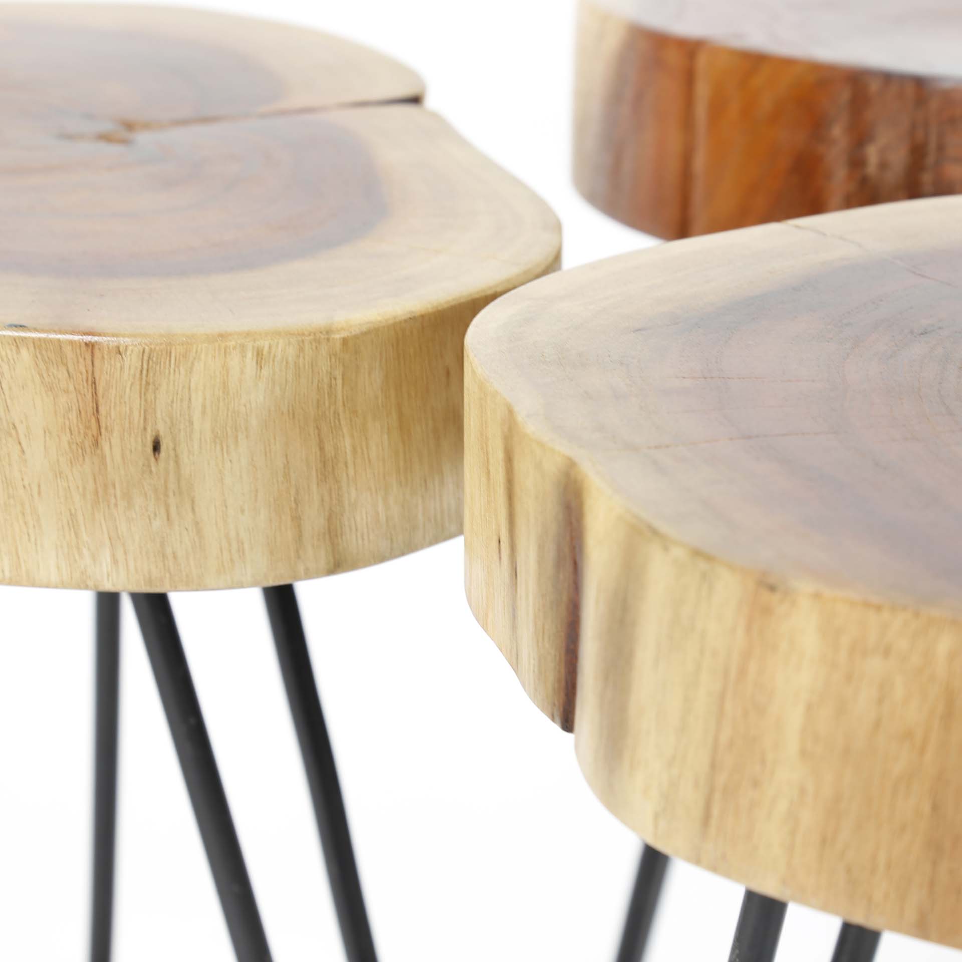 Bijzettafel Stam - Set van 2