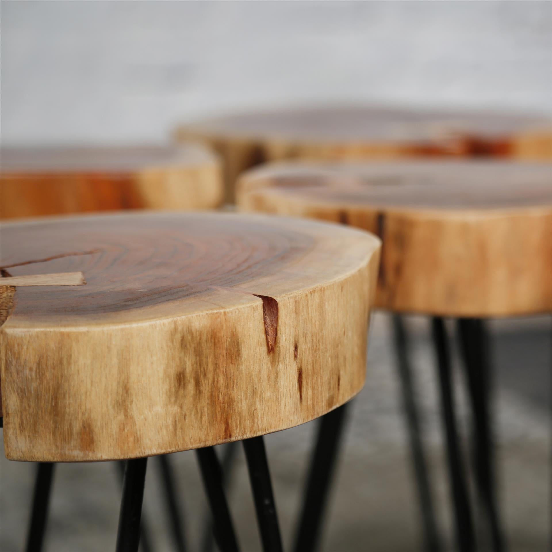 Bijzettafel Stam - Set van 2