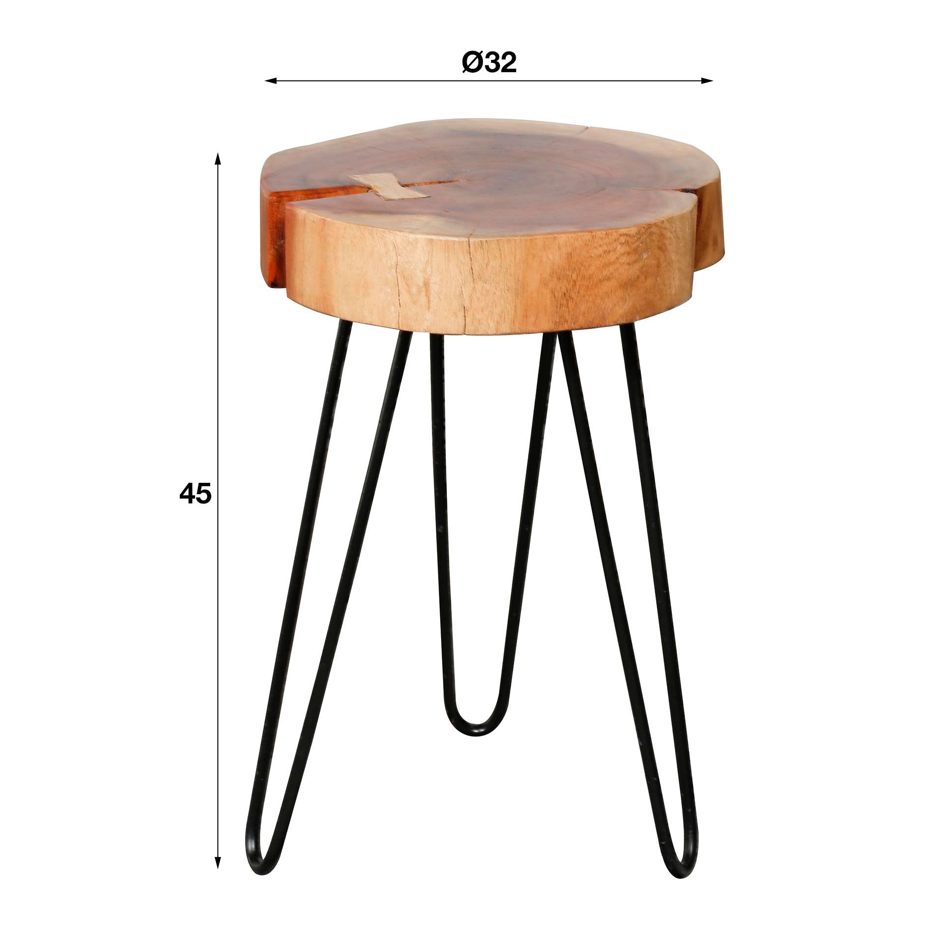 Bijzettafel Stam - Set van 2