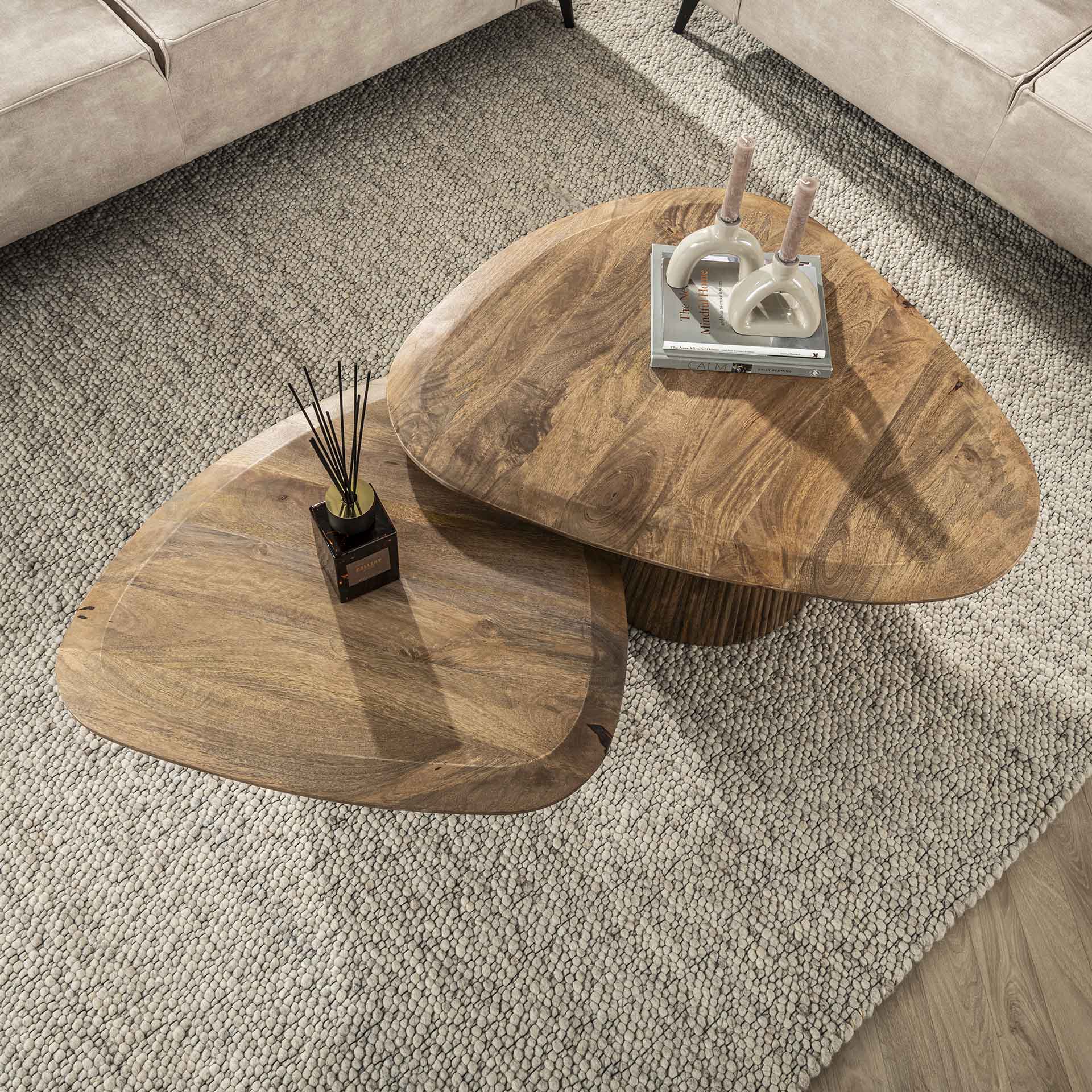 Salontafelset Wave - Set van 2