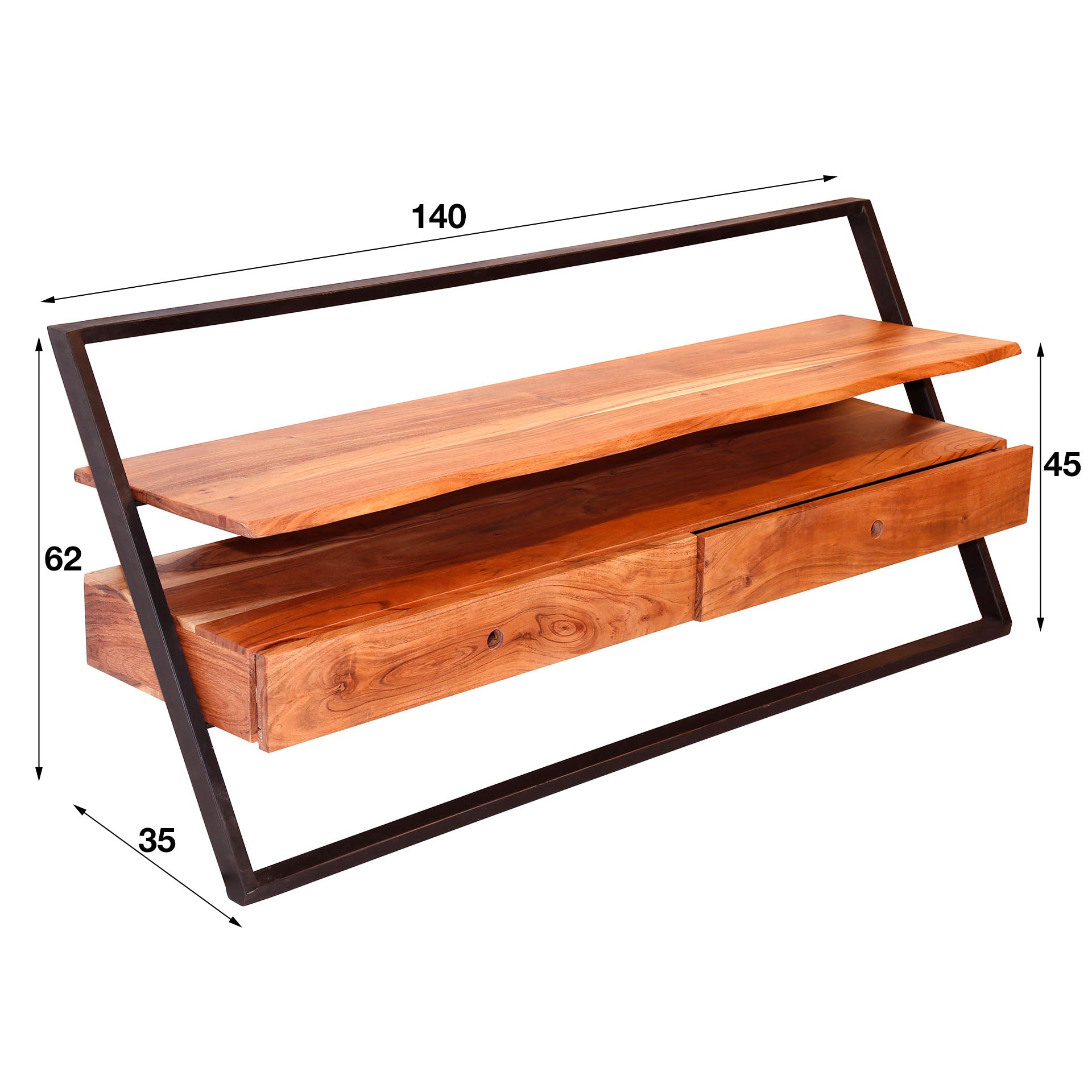 TV-meubel Lean 2L