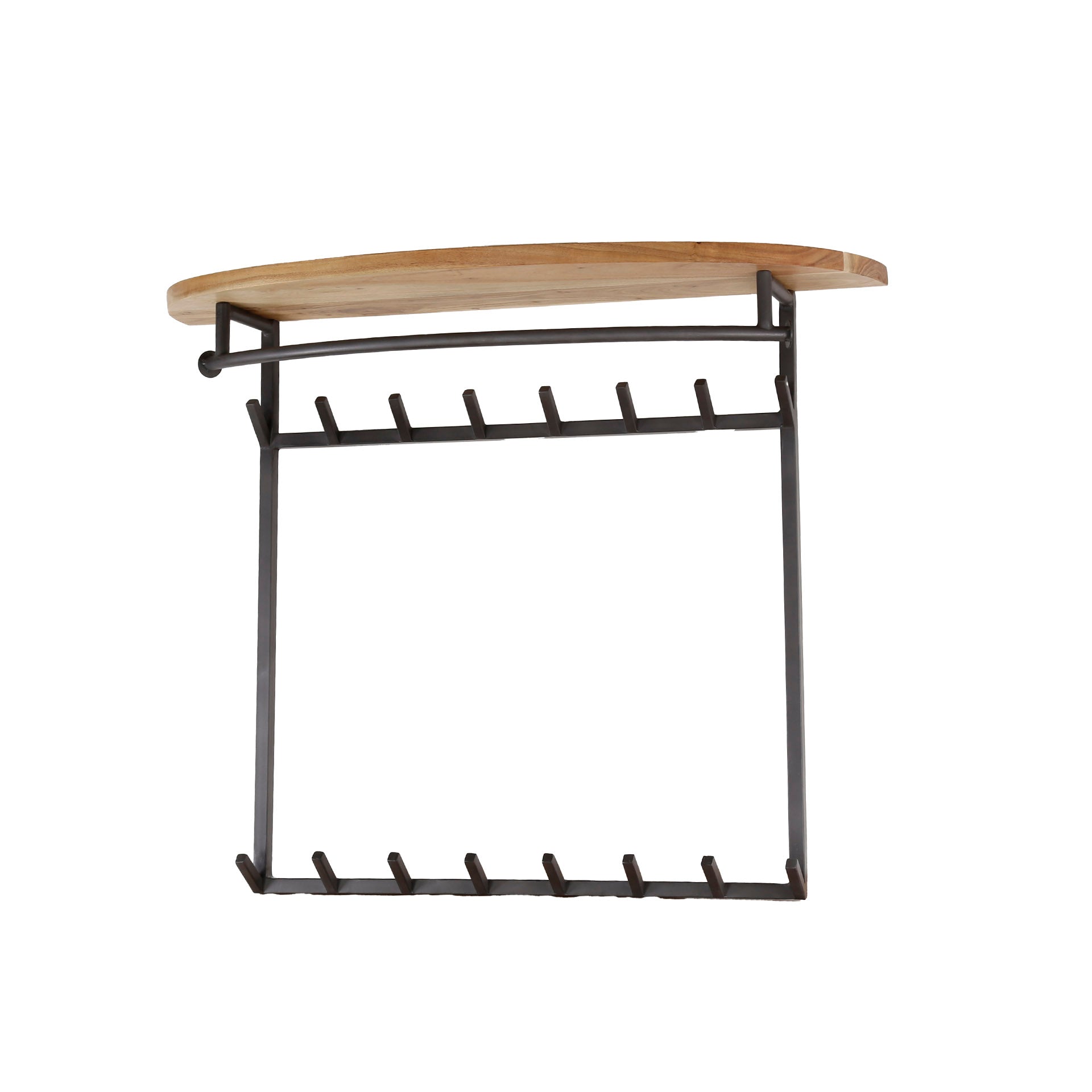 Kapstok met 16 haken en hoedenplank