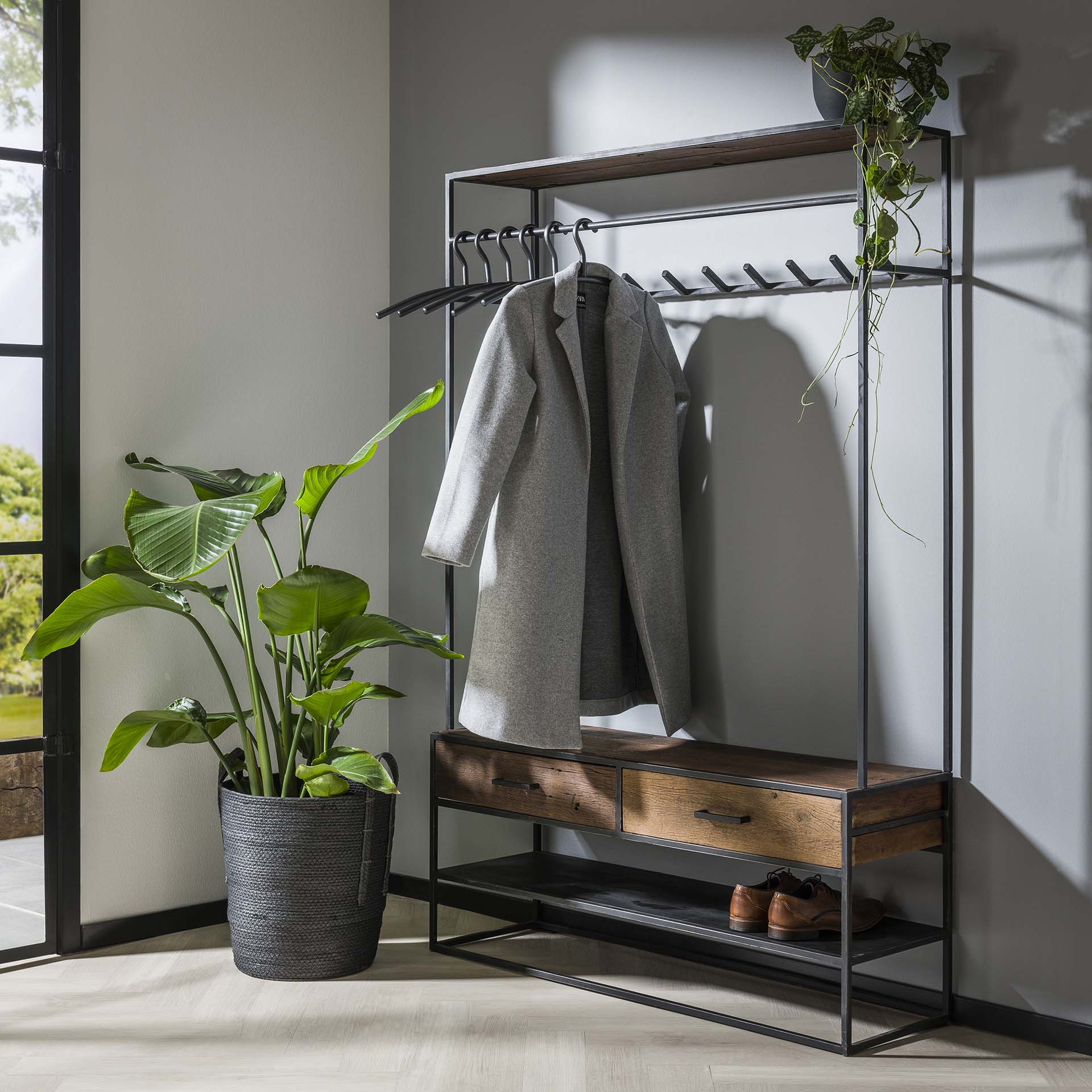 Garderobemeubel Industrieel Design