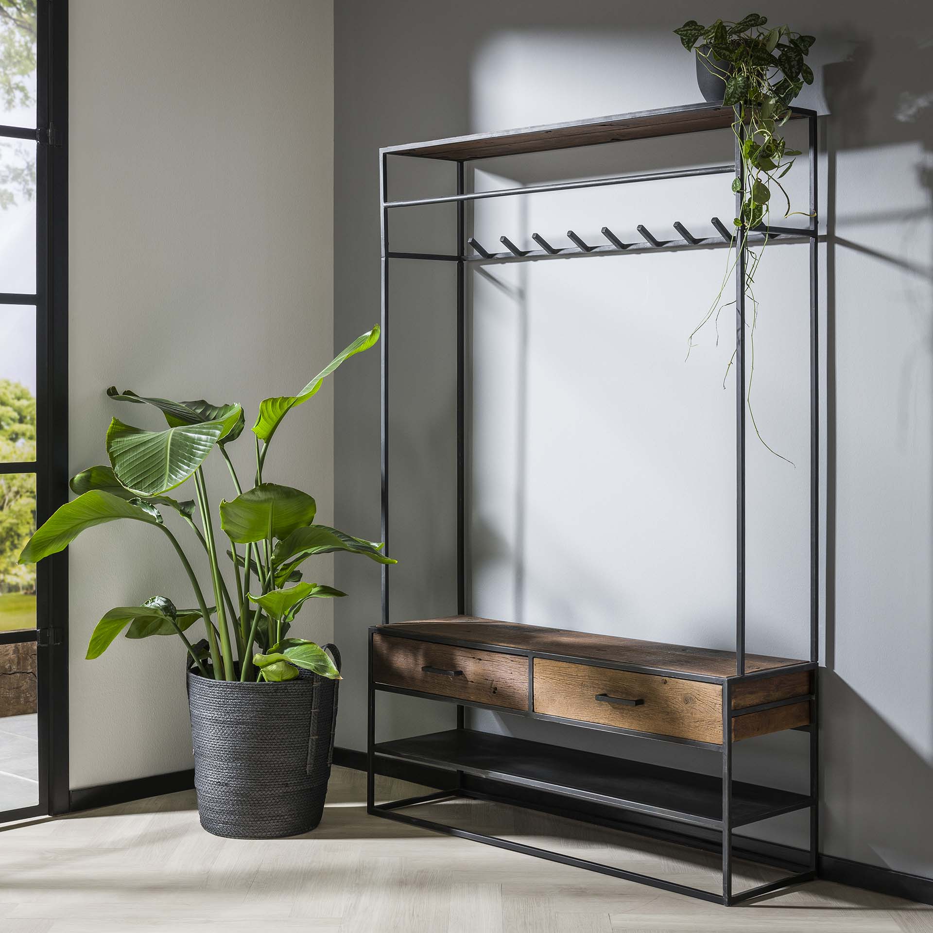 Garderobemeubel Industrieel Design