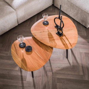 Salontafel set - 2 stuks