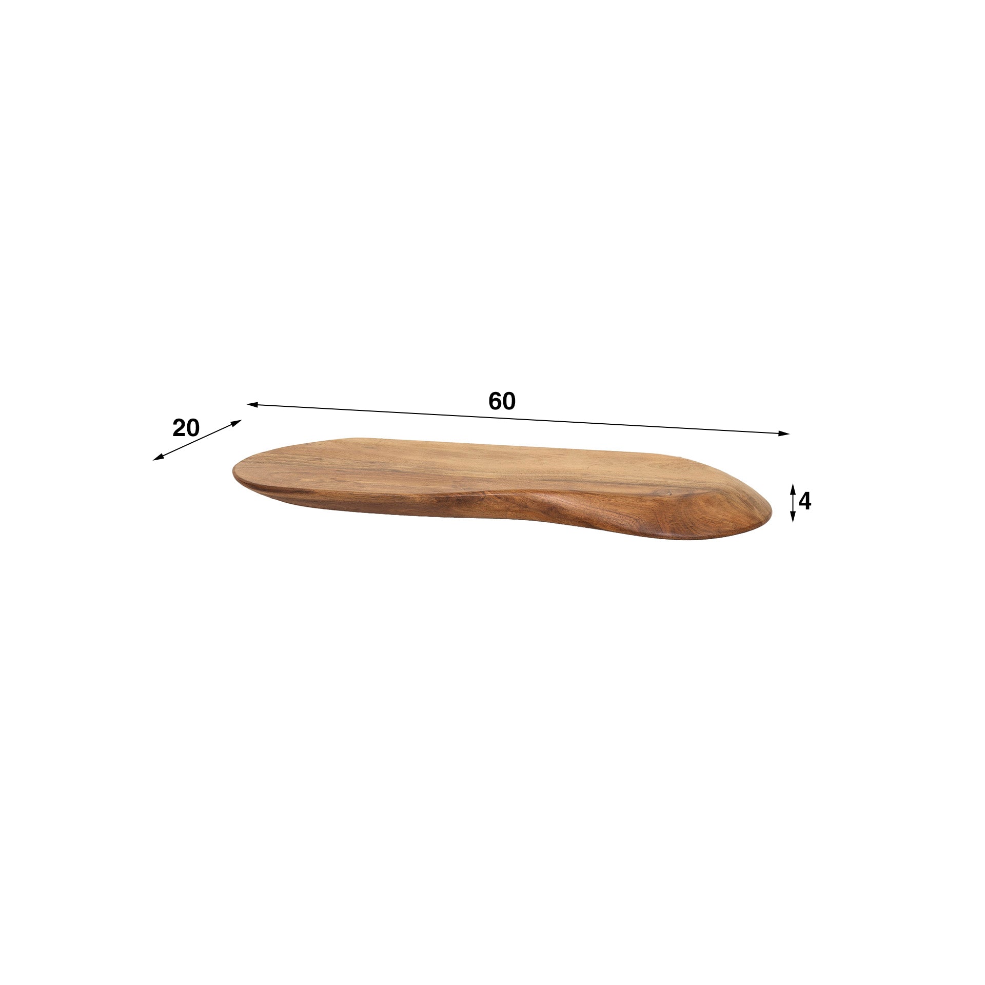 Wandplank Organic