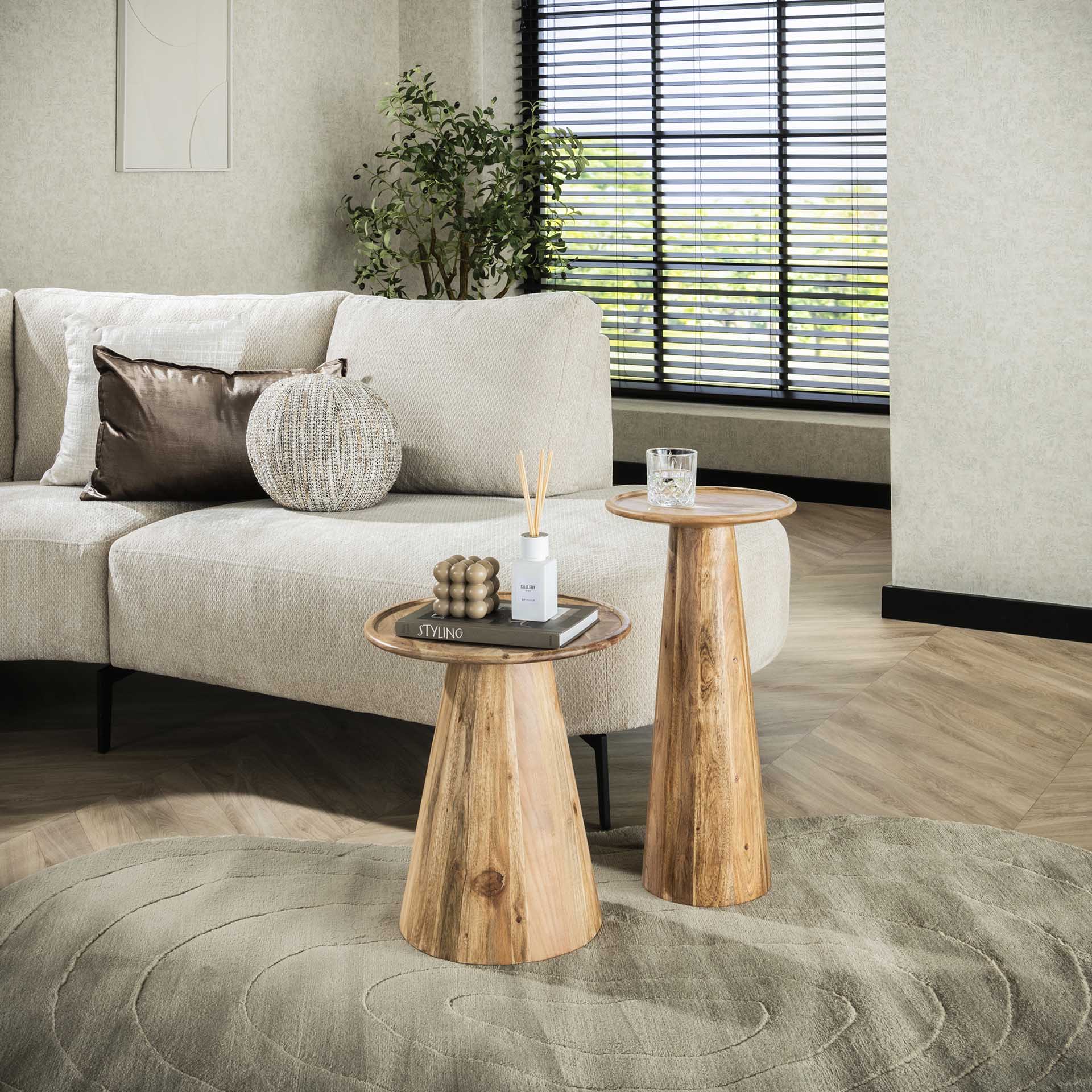 Bijzettafelset Cone - Set van 2