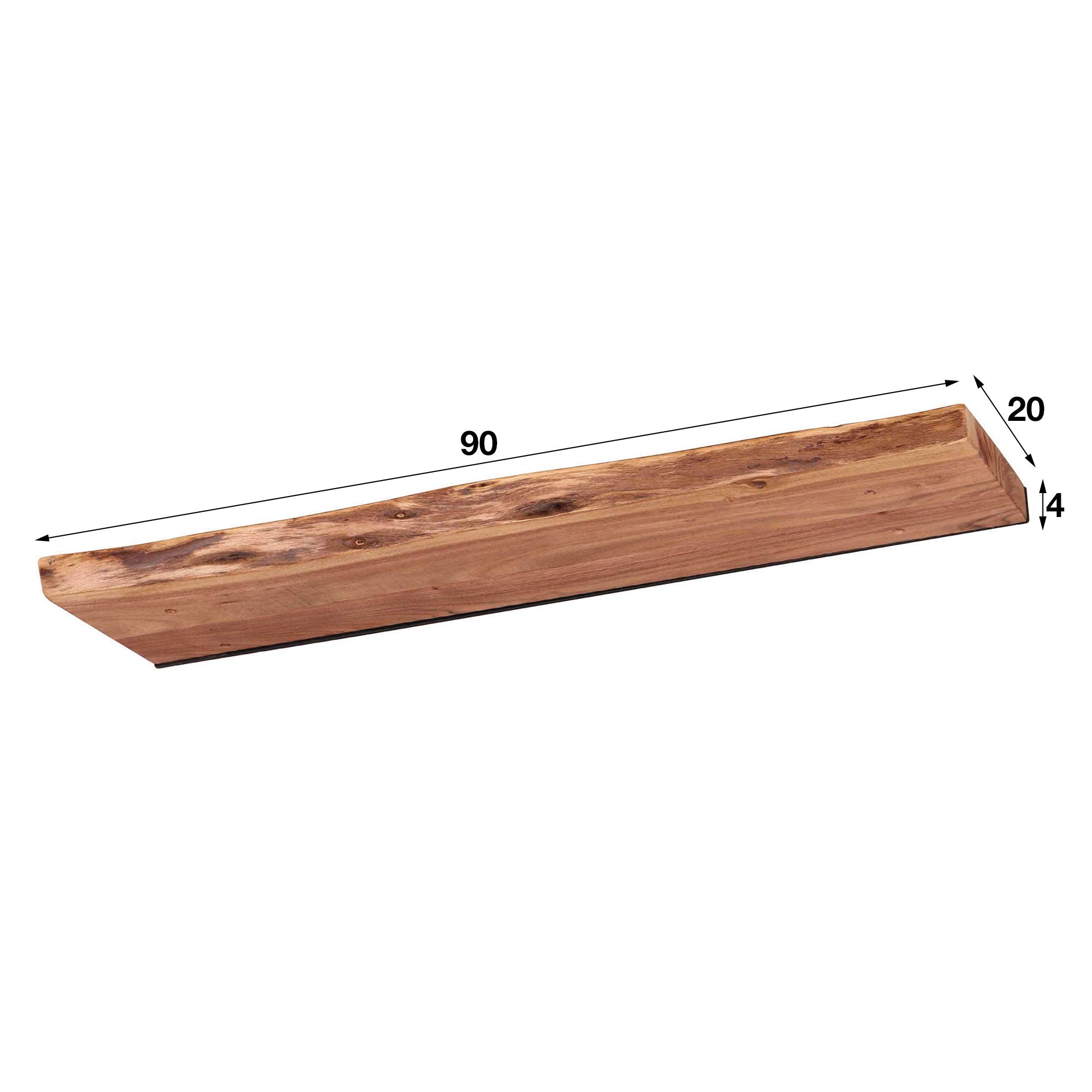 Wandplank Edge 90
