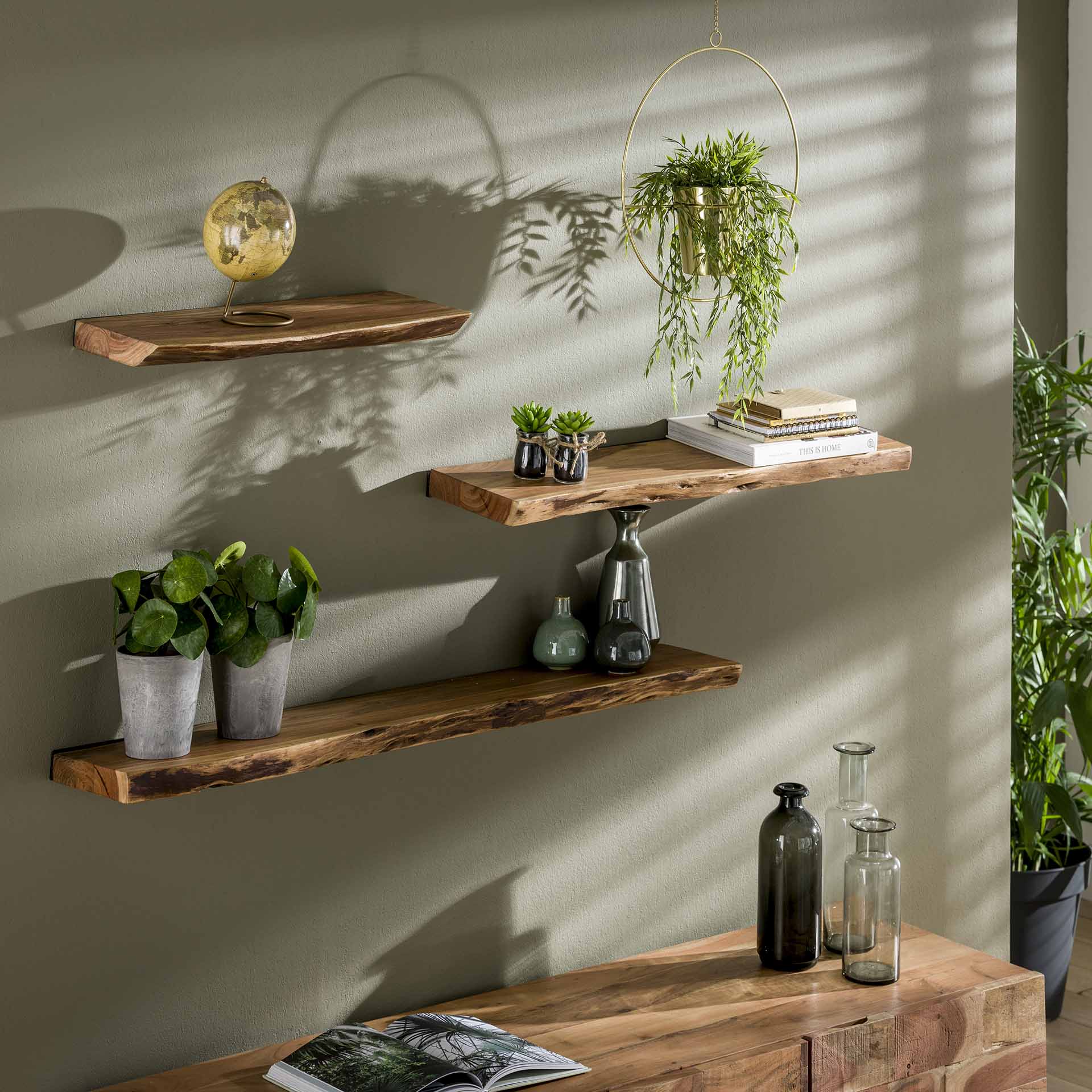 Wandplank Edge 120 cm