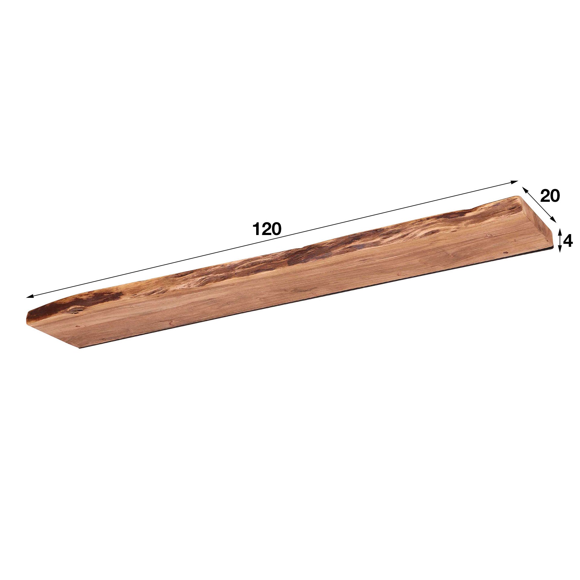 Wandplank Edge 120 cm
