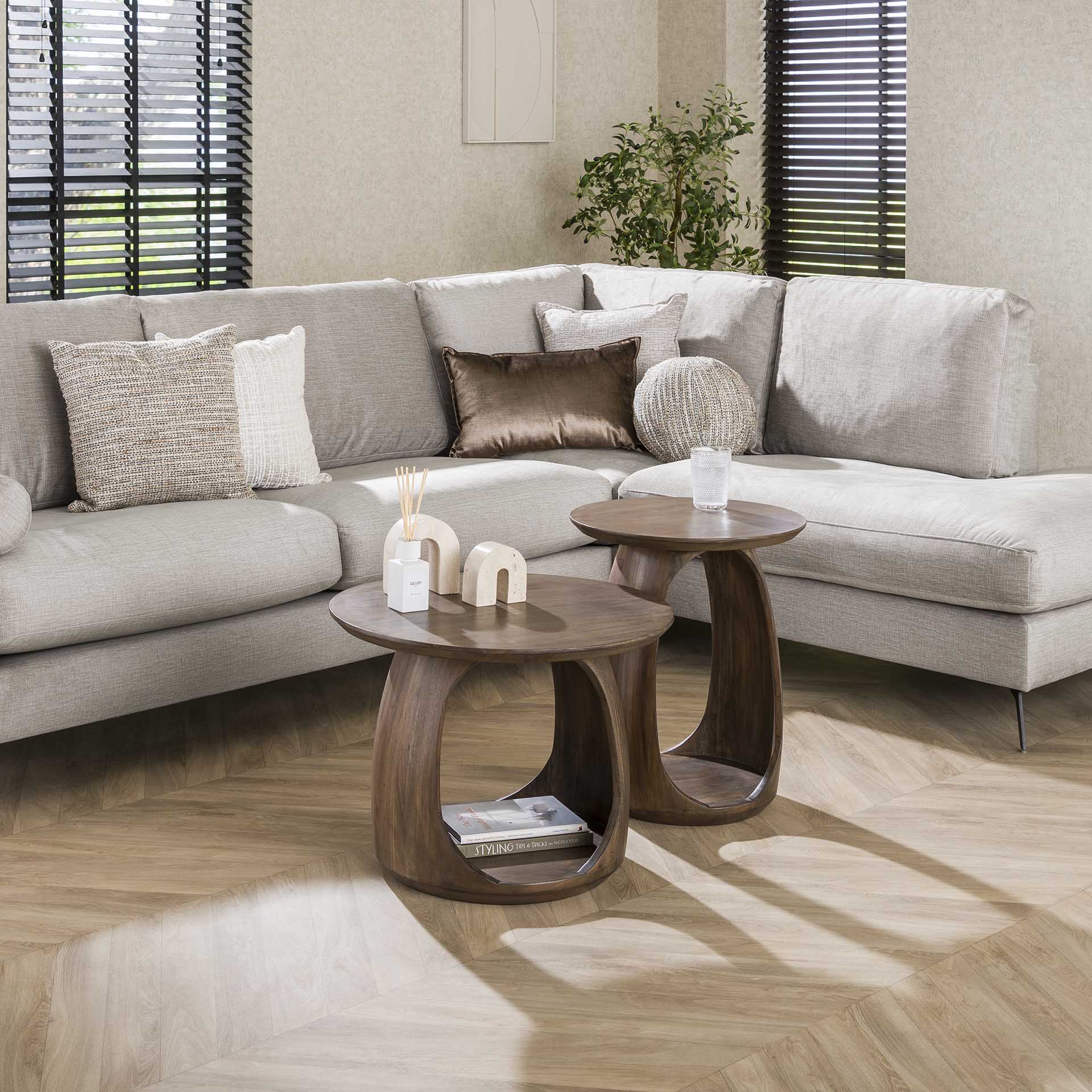 Bijzettafel Flow Solid M