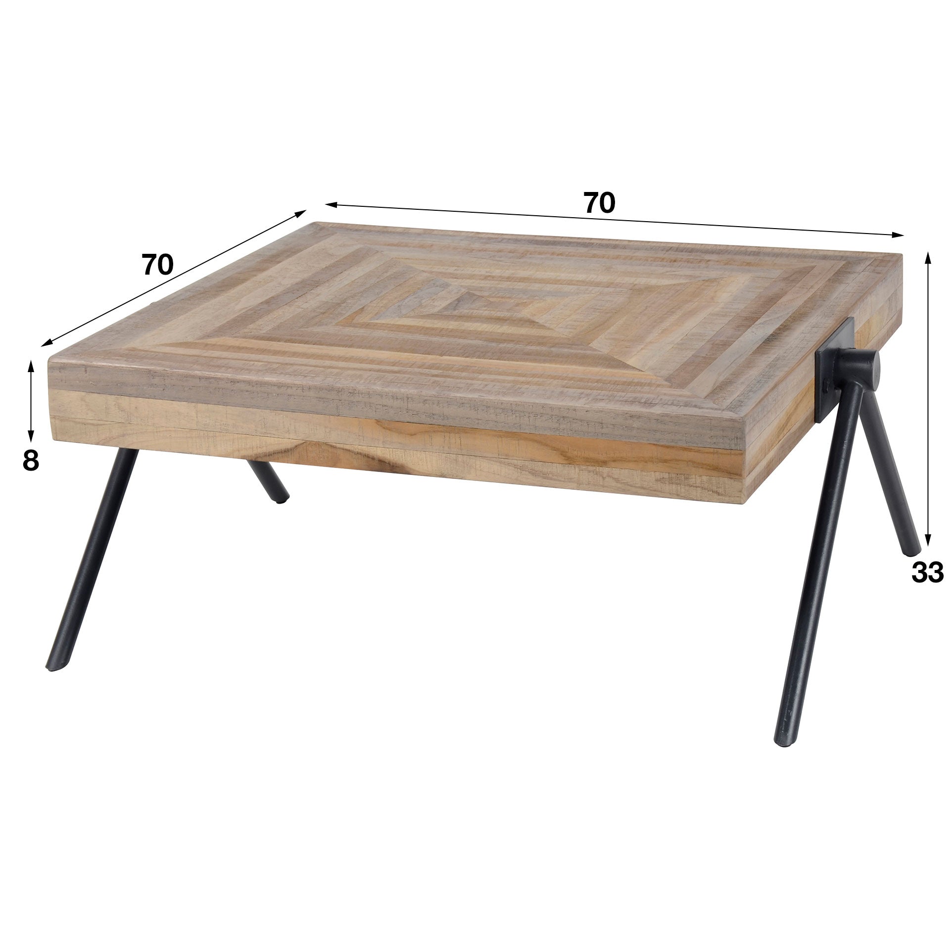 Salontafel Teca Balance