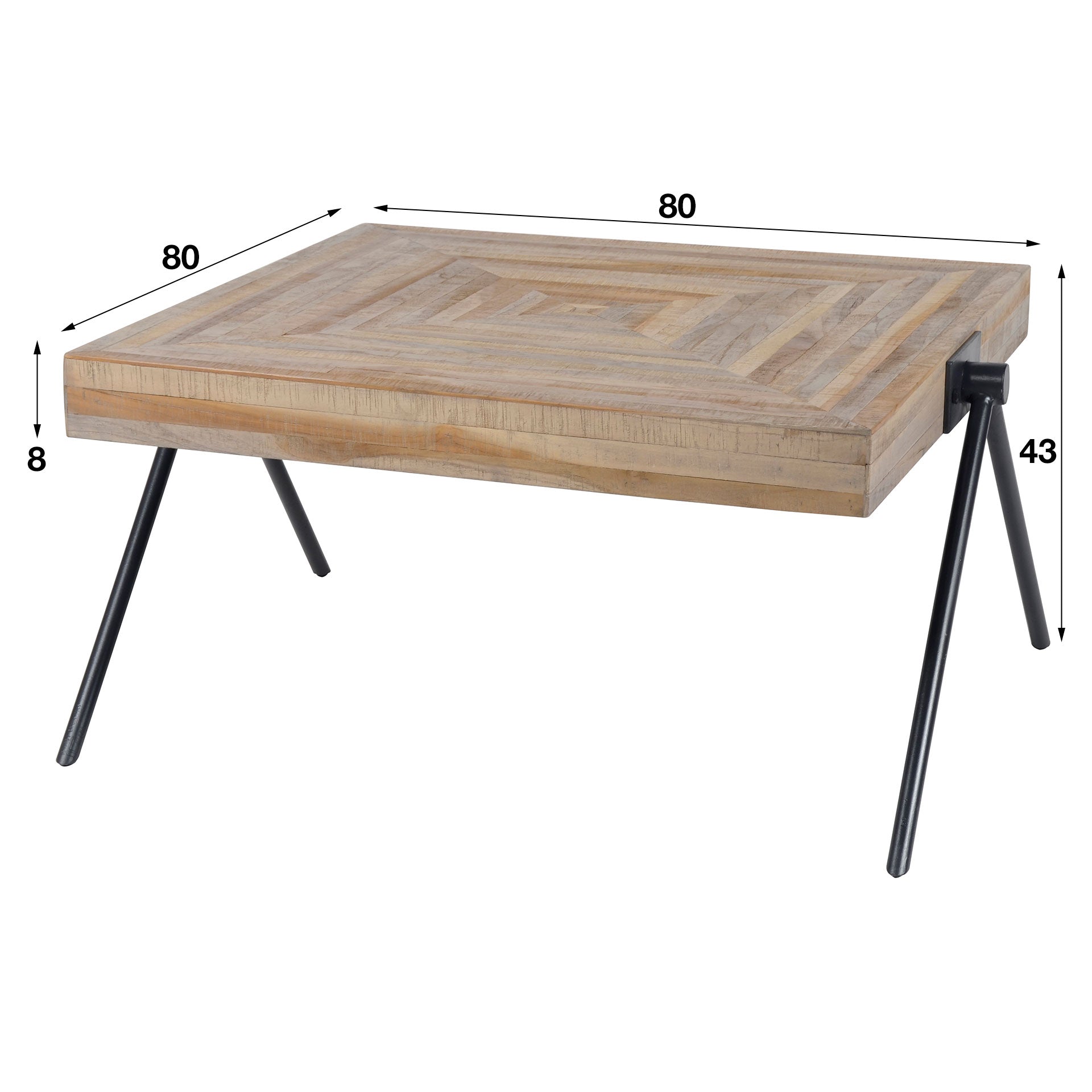 Salontafel Teca Balance