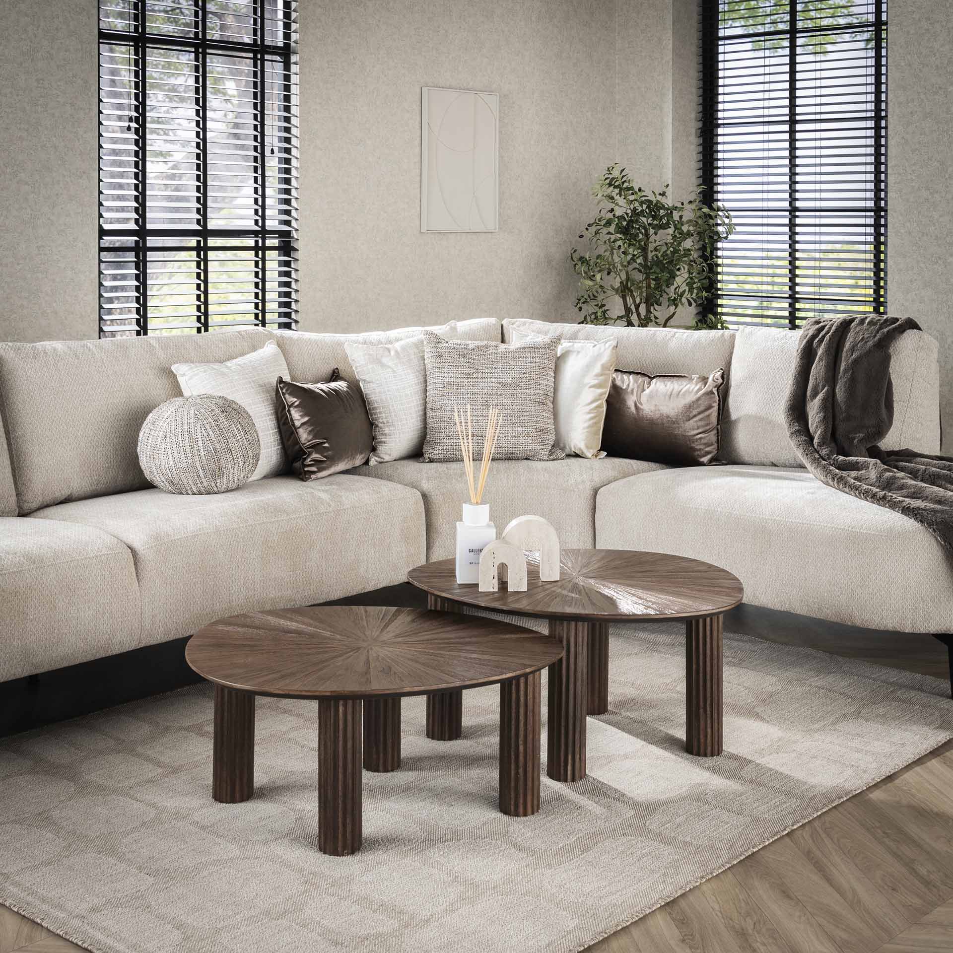 Salontafel Maya - Set van 2