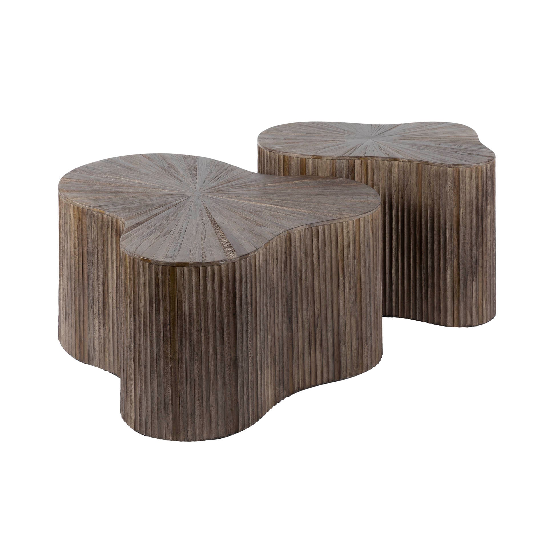 Salontafelset Maya Teak - Set van 2