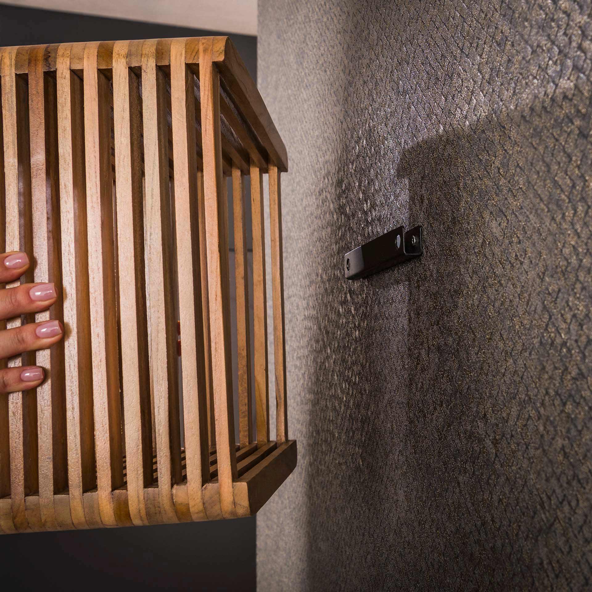 Wandschap Rib - Set van 3