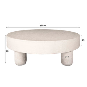 Salontafel Bulky Stone