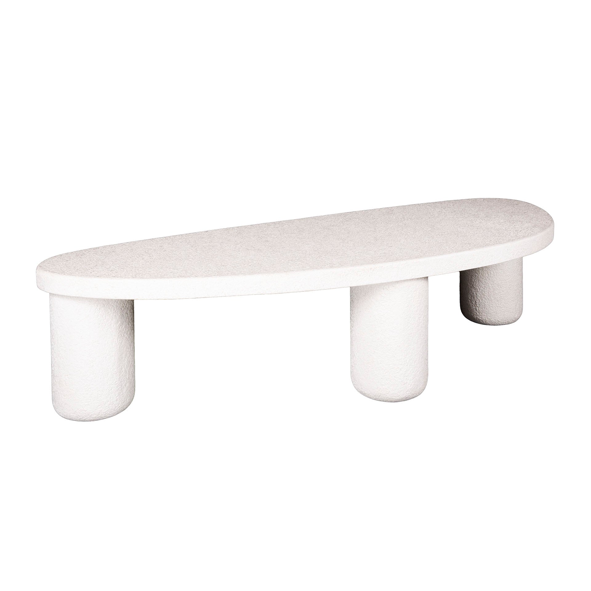 Salontafel Kiezel Driehoek XL