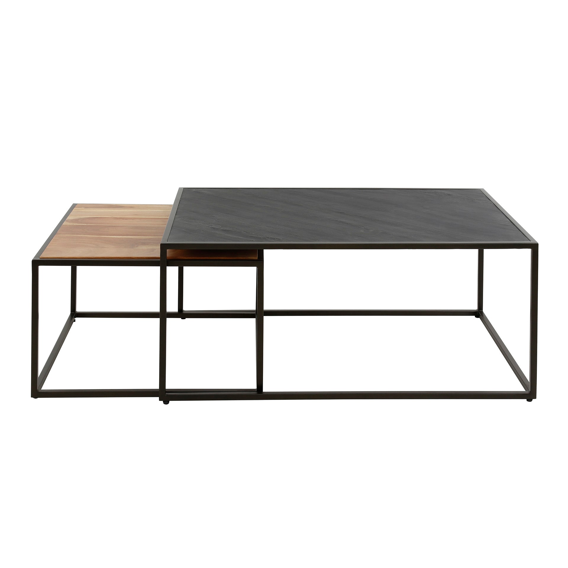 Salontafel Slate Mix - Set van 2