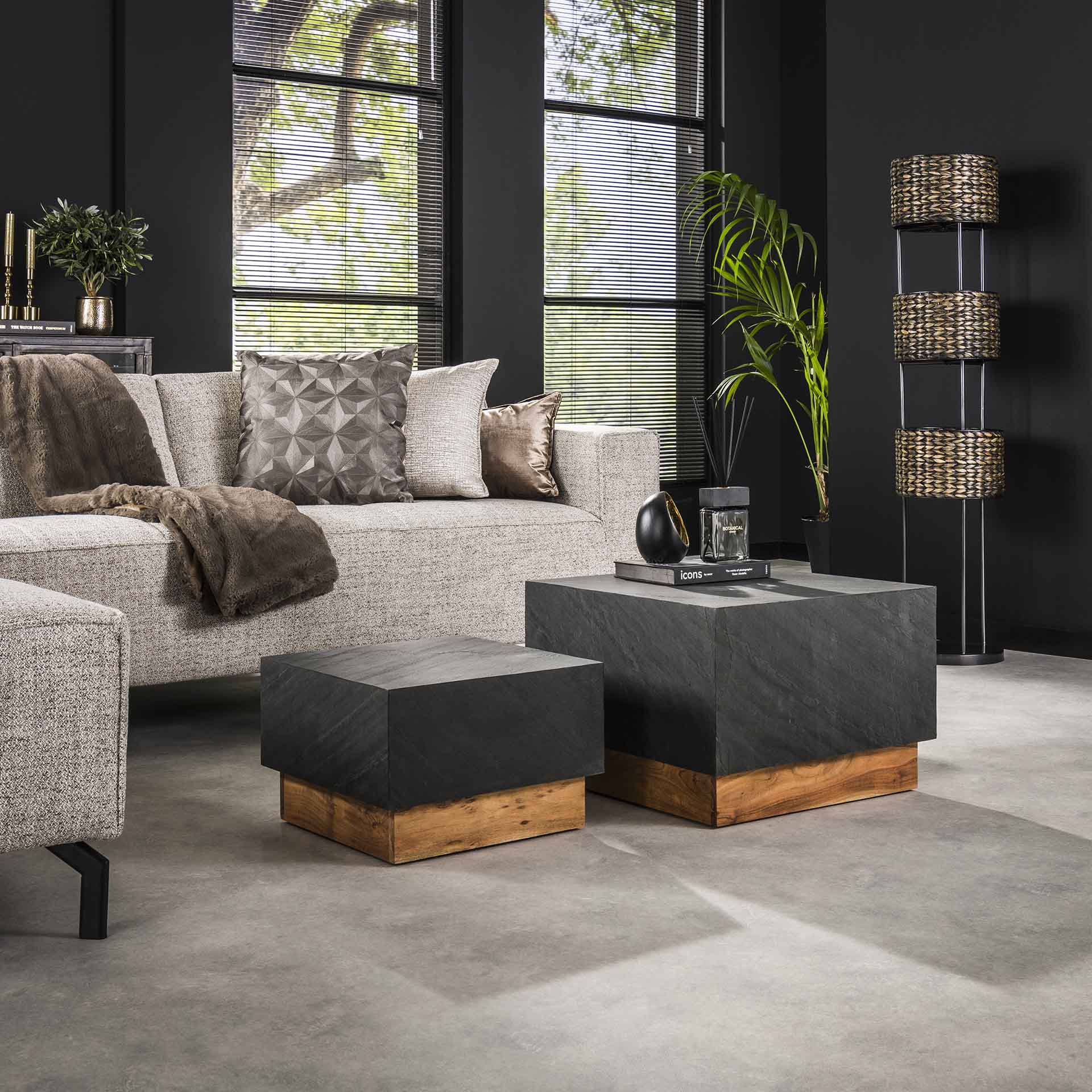 Salontafel Set - 2 stuks