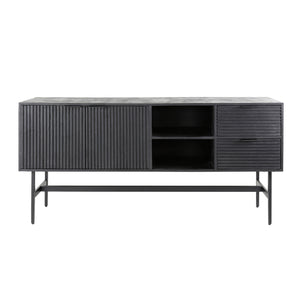 Dressoir Mangohout Zwart