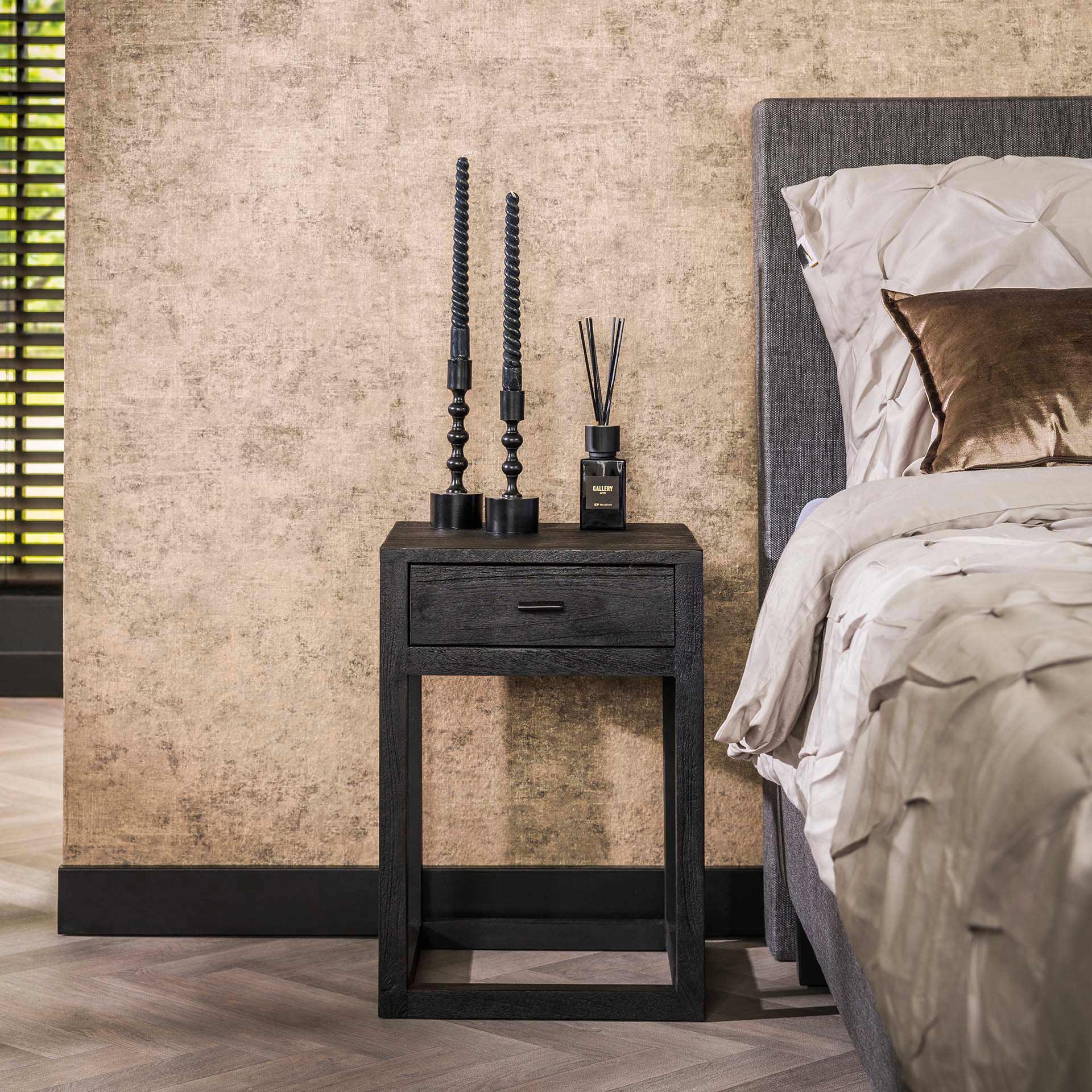 Nachtkastje Black Square