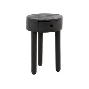 Nachtkastje Round Full Wood