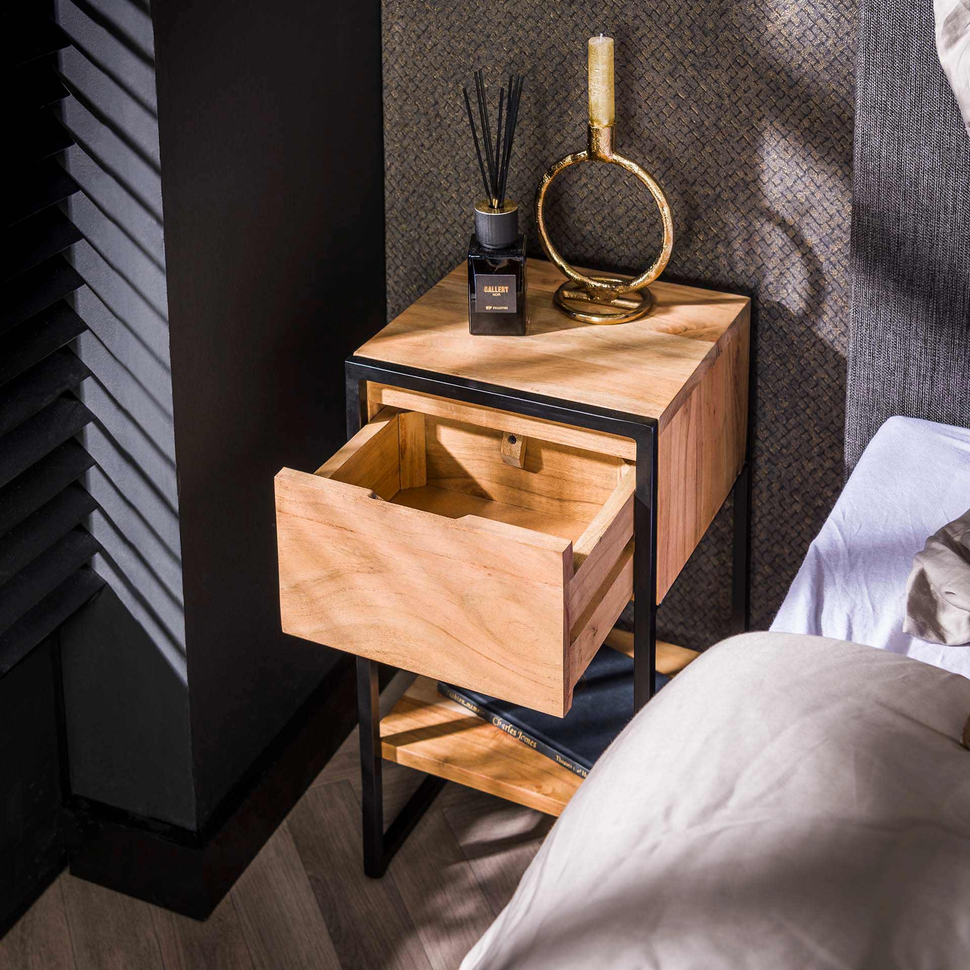 Nachtkastje XS Straight Wood