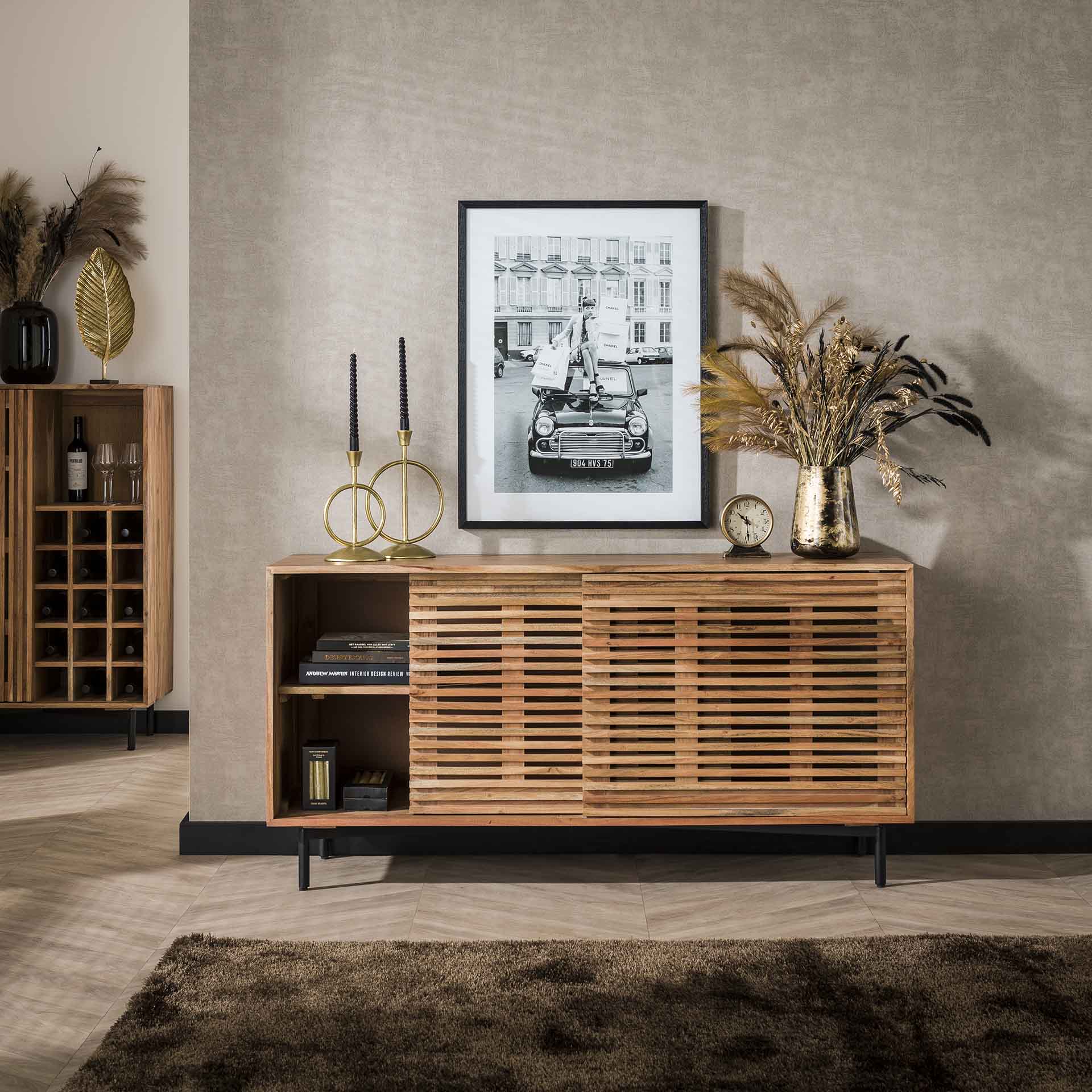 Dressoir met Latjespatroon