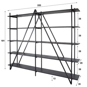 Wandrek XL - 5 Legplanken