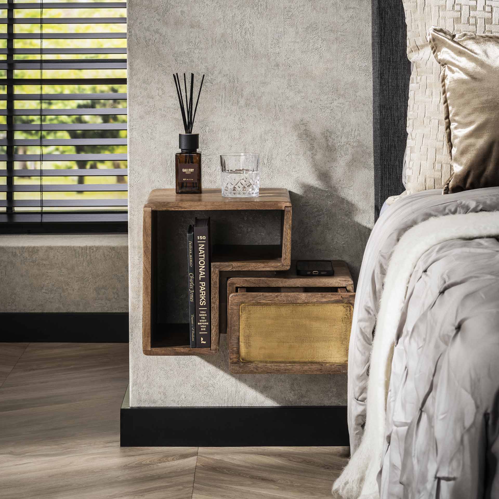 Nachtkastje Set - 2 stuks