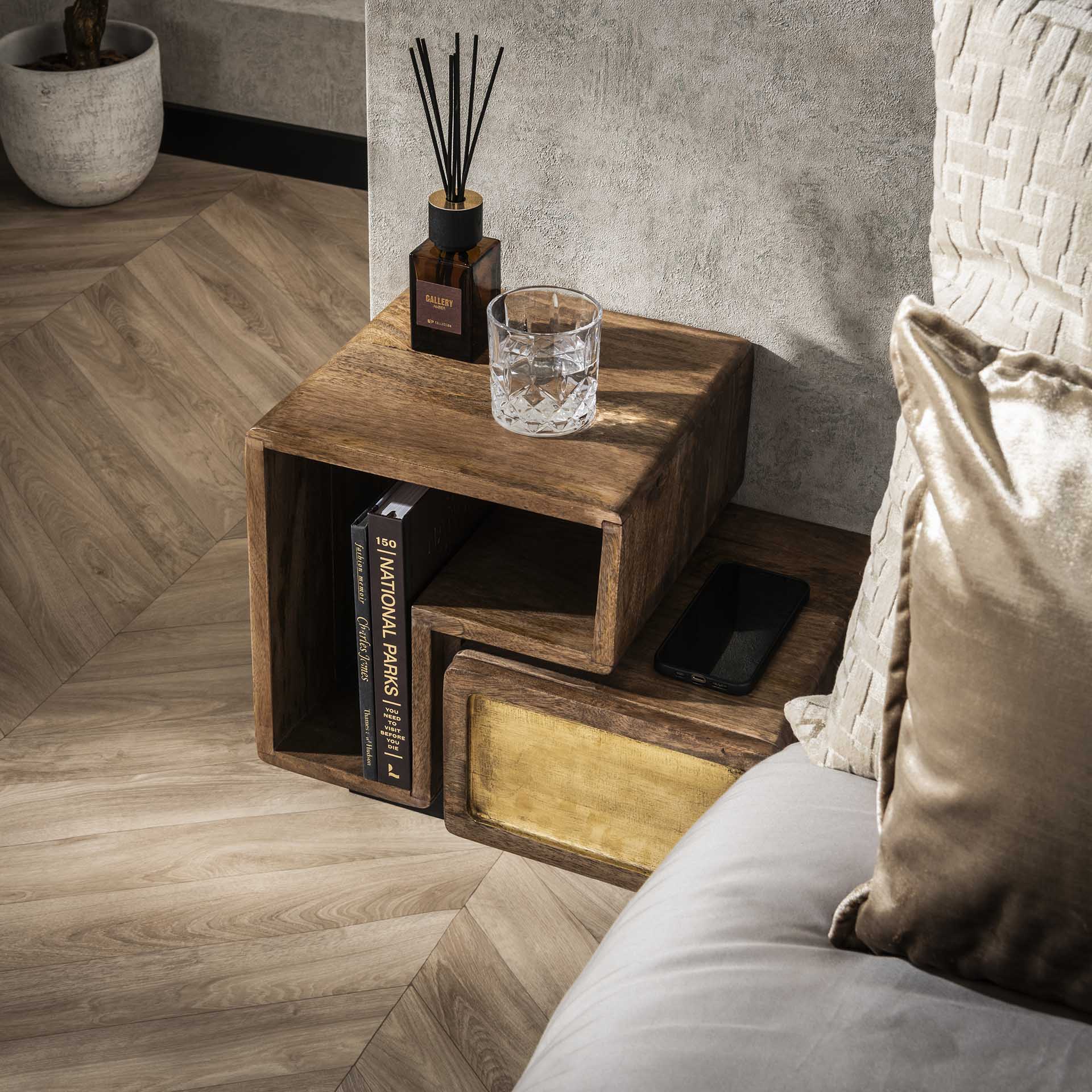 Nachtkastje Set - 2 stuks