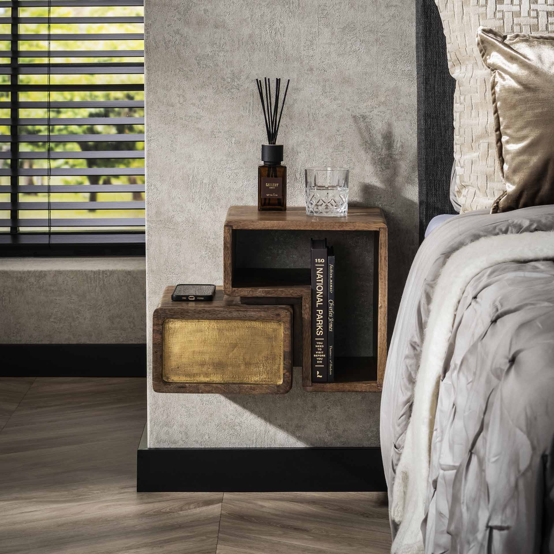 Nachtkastje Set - 2 stuks