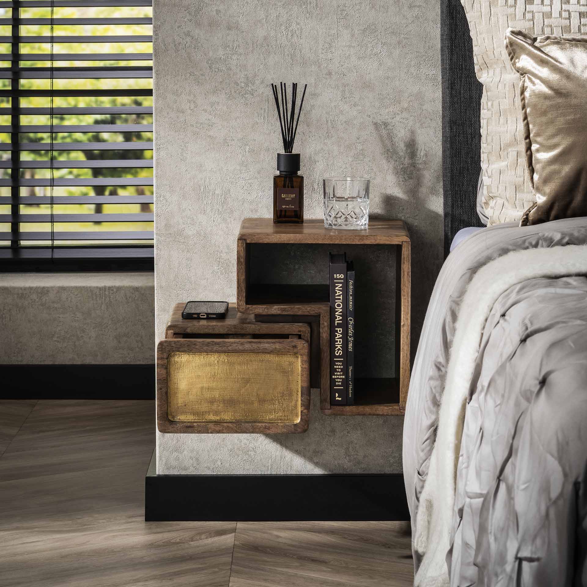 Nachtkastje Set - 2 stuks