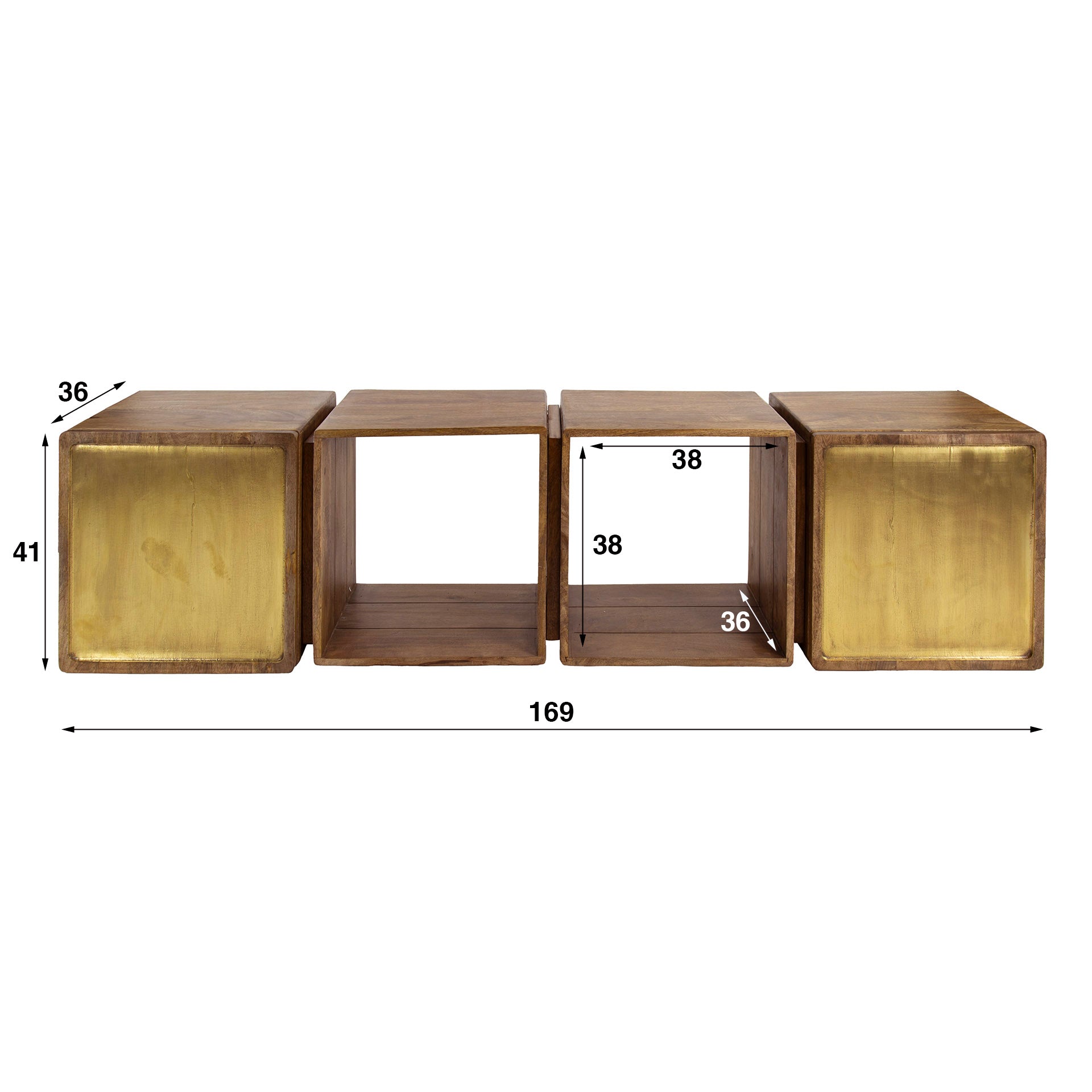 Dressoir 2D Brass